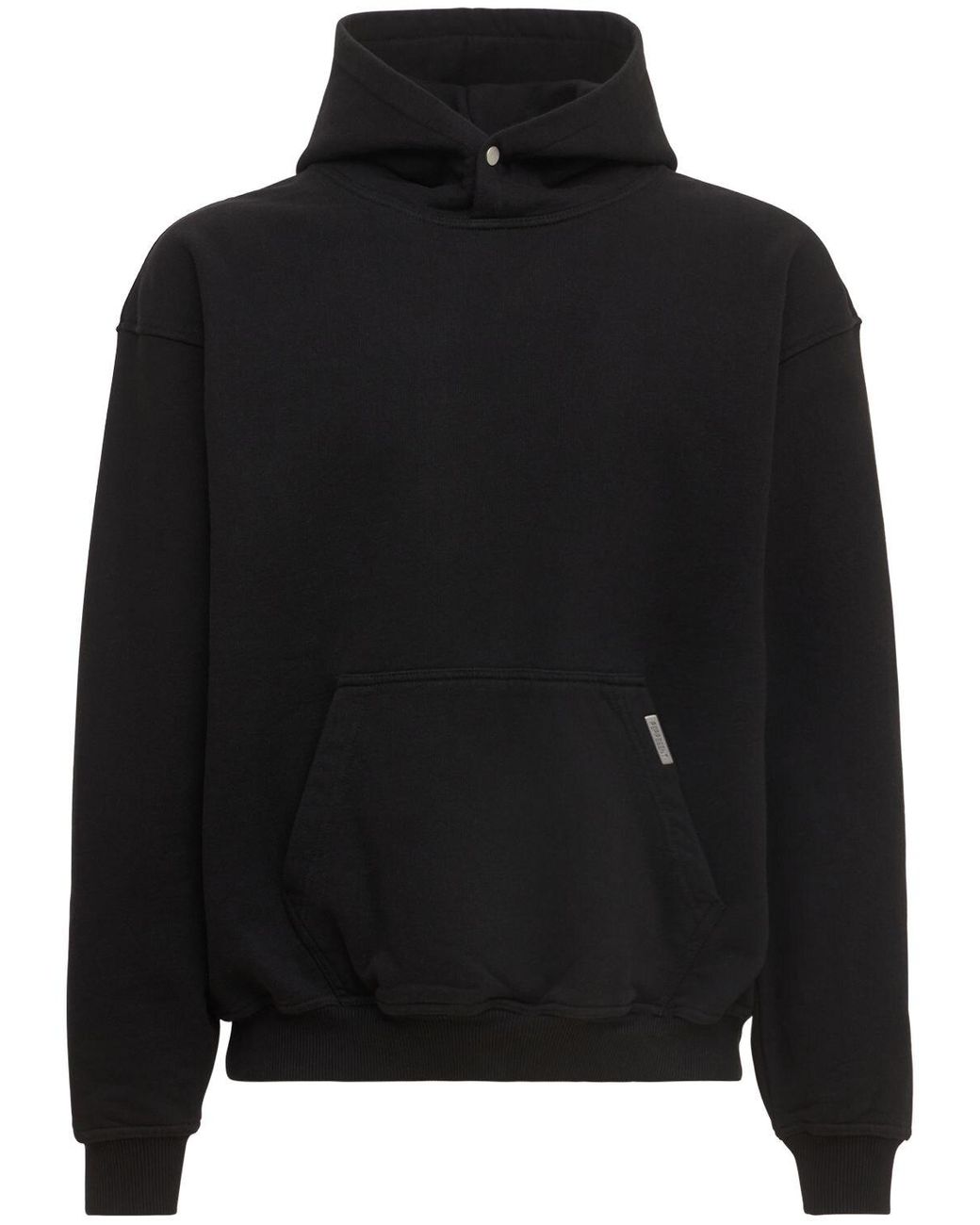 Represent Blanks Logo Oversize Cotton Hoodie in Black for Men | Lyst