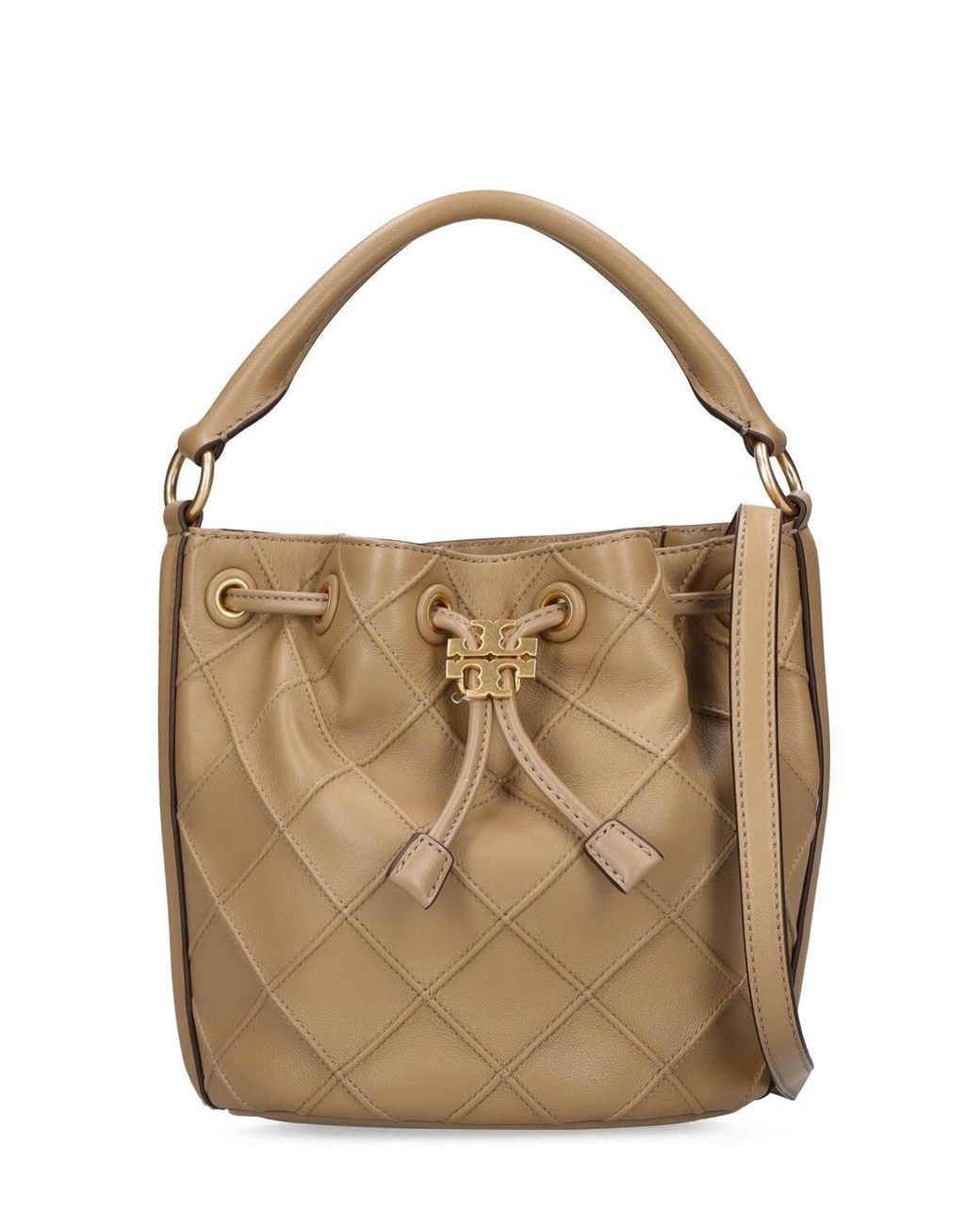 Tory Burch Fleming Soft Leather Bucket Bag | Lyst Australia