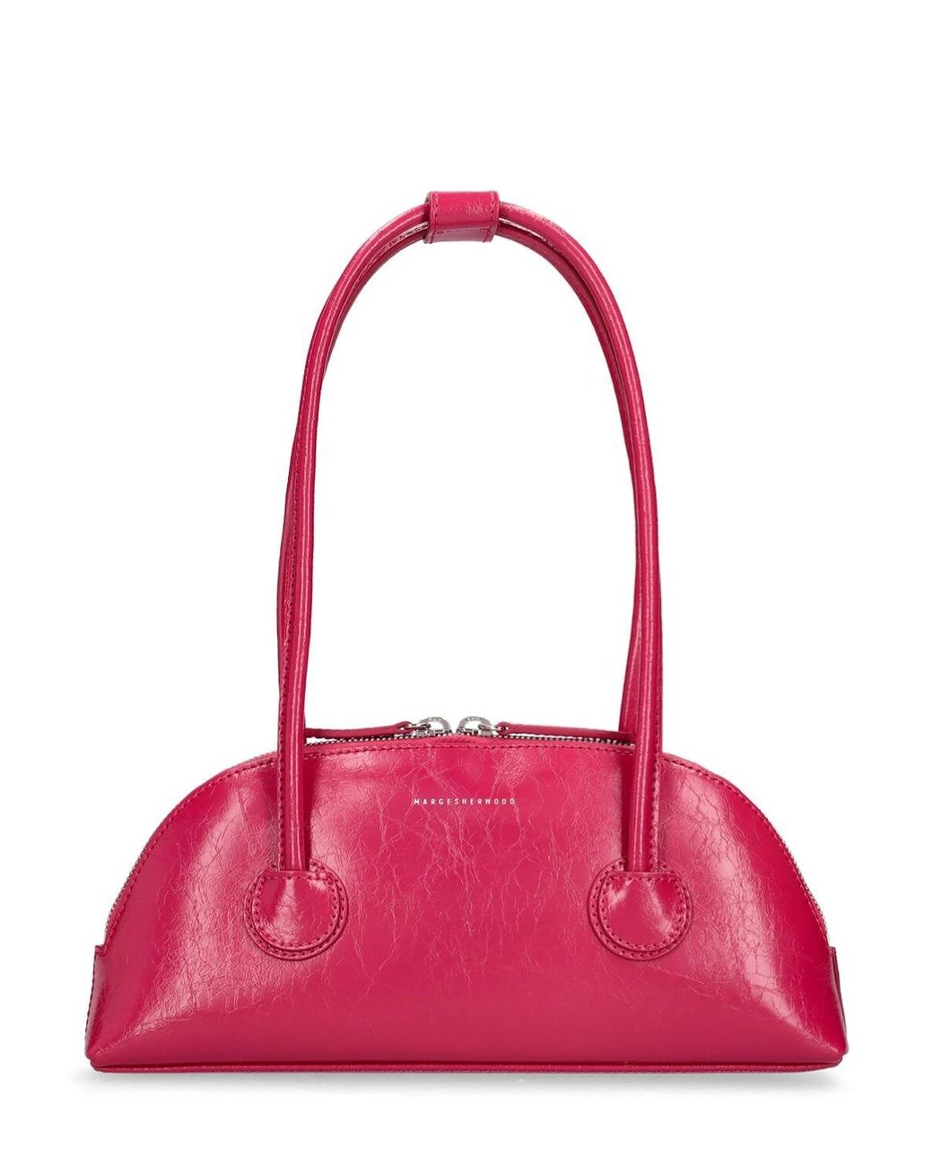 Marge Sherwood Pink Mini Bessette Bag In Pink Box