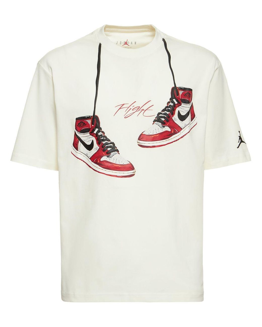 Nike T-shirt "air Jordan 1 1985" in Natur für Herren | Lyst DE