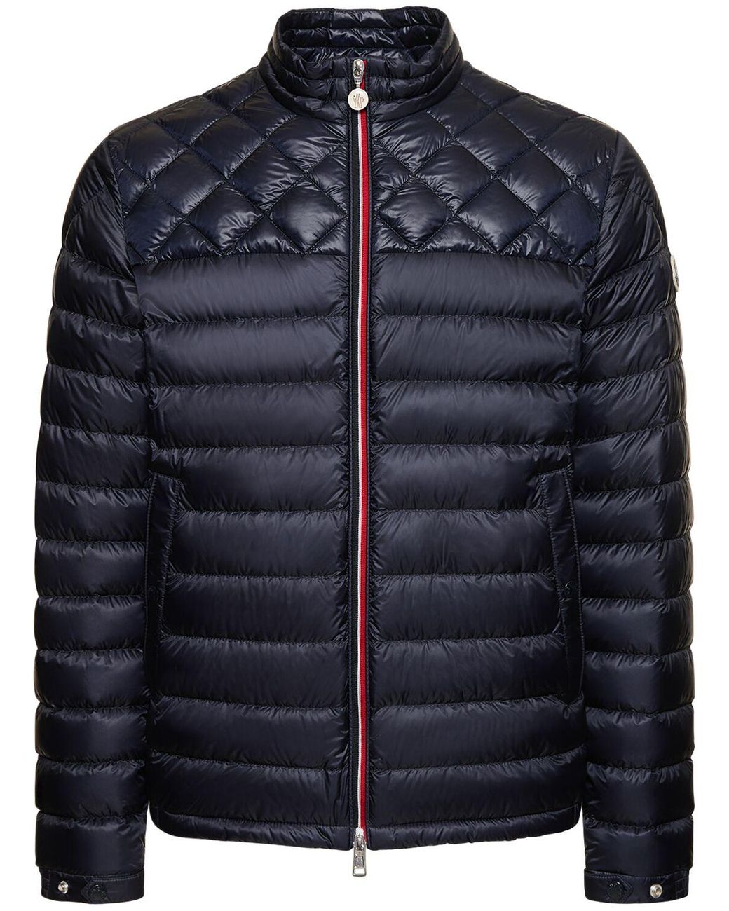 Moncler Benamou Nylon Down Jacket in Blue for Men Lyst UK