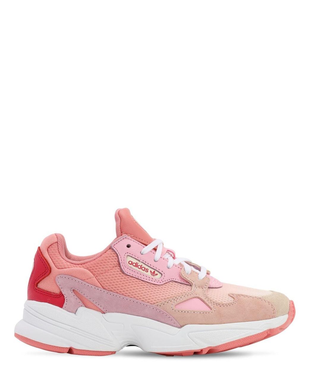 adidas Originals Leather Falcon in Peach/Peach (Pink) - Save 57% | Lyst