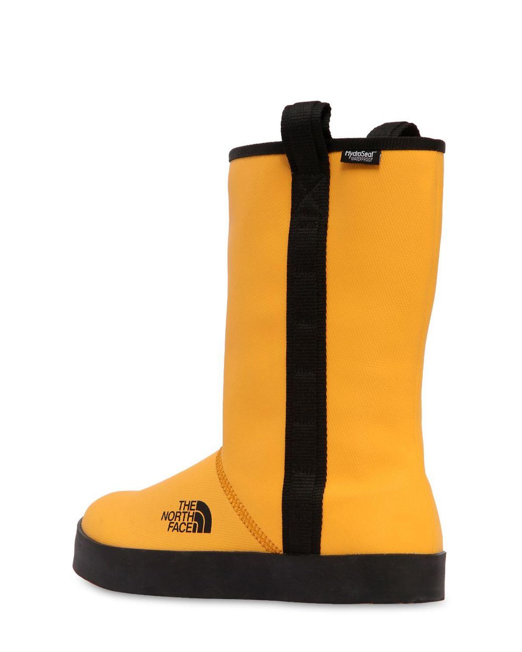 The North Face Base Camp Waterproof Short Rain Boots in Yellow