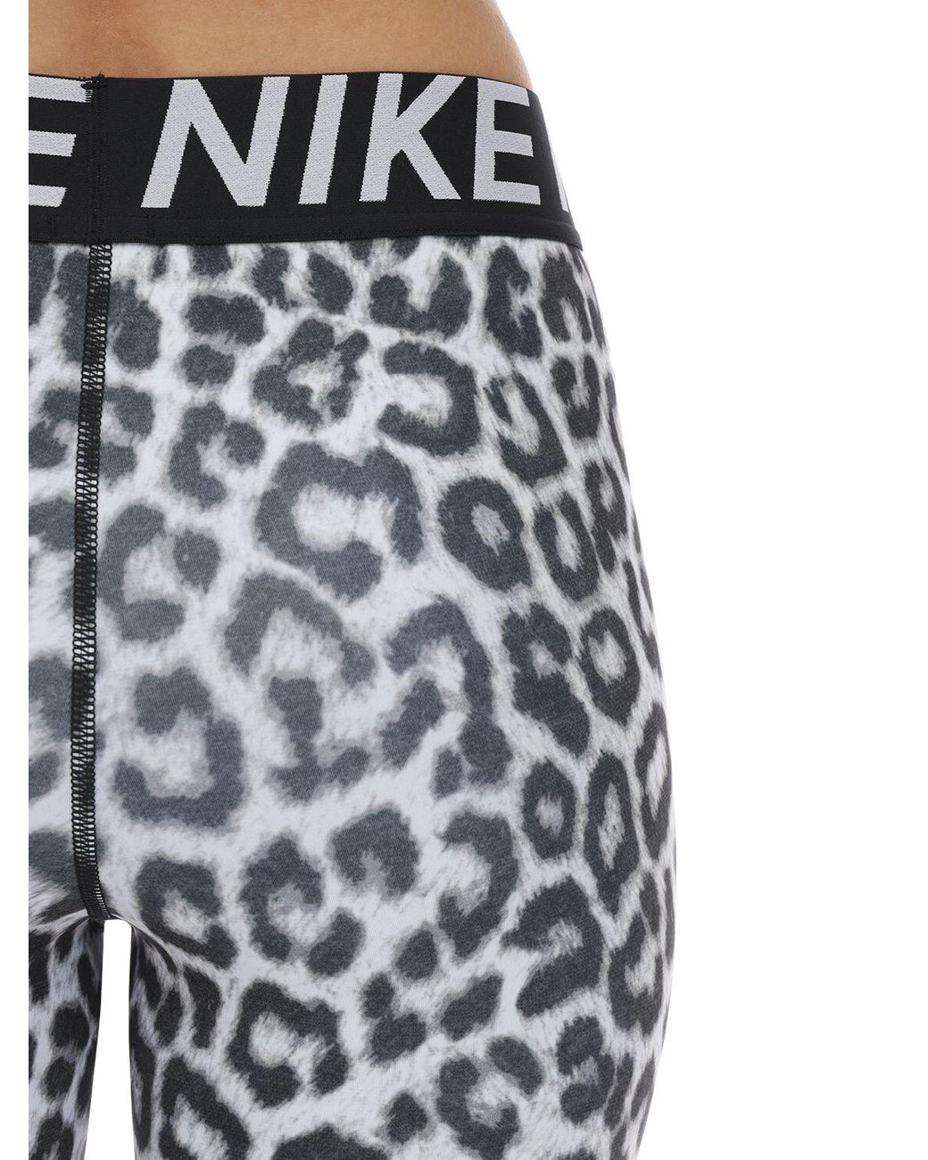 Nike Leopard Shorts in Black | Lyst