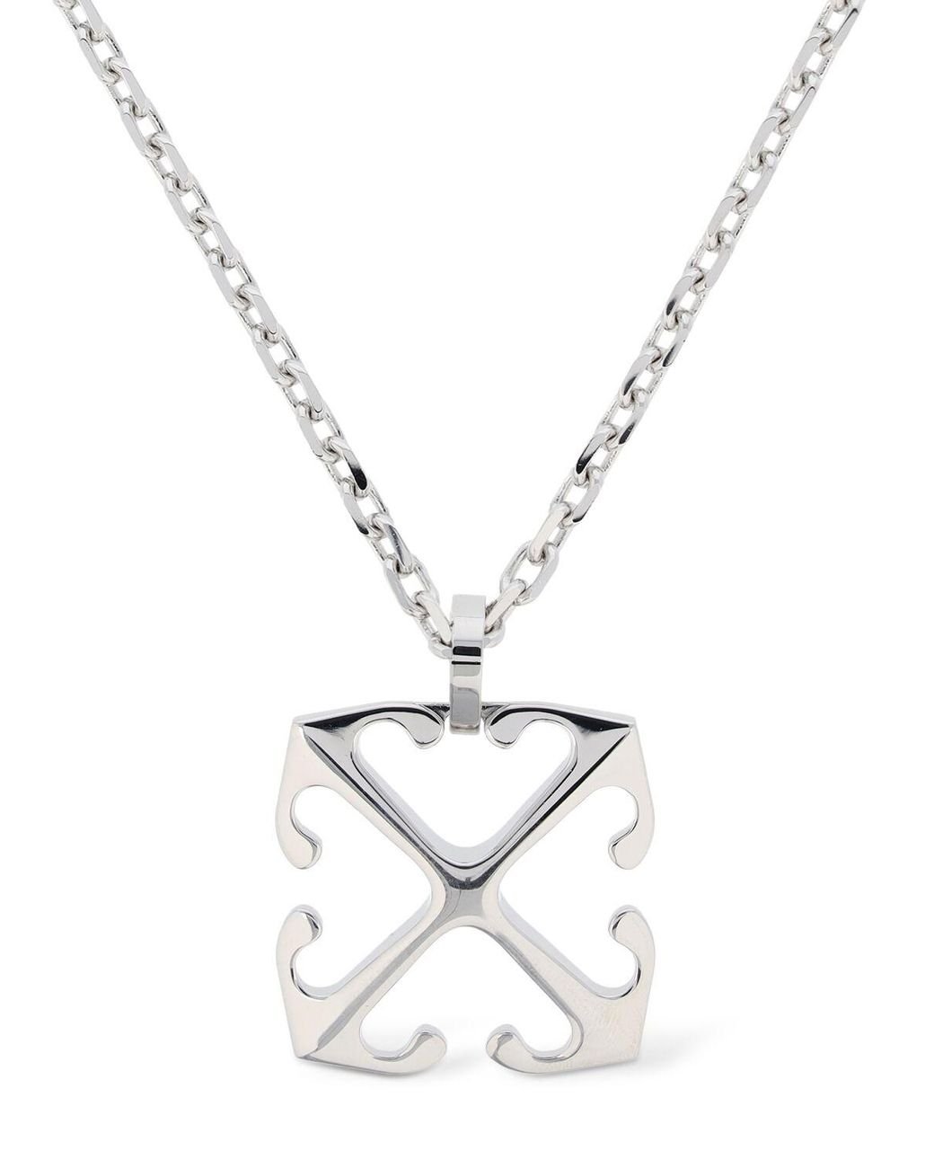 Off white arrows necklace sale