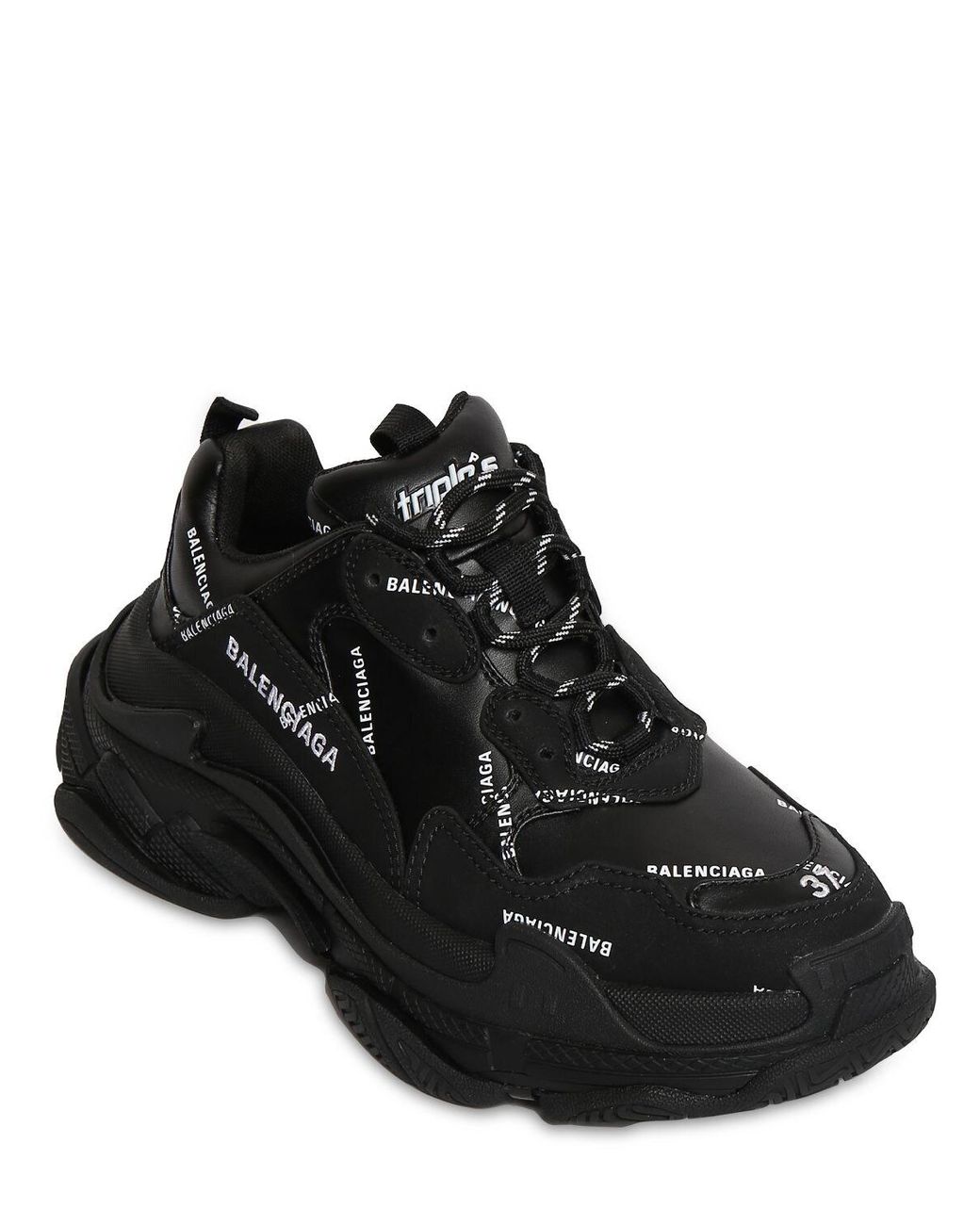 triple s' sneakers de Balenciaga de color Negro | Lyst