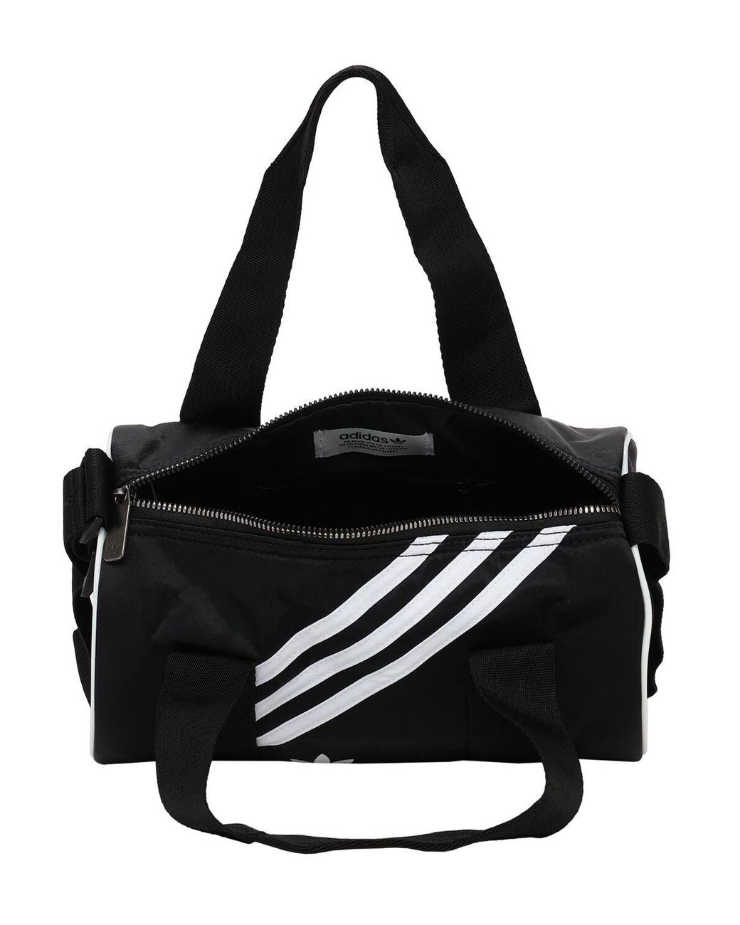 adidas Originals Mini Duffle Bag in Black | Lyst