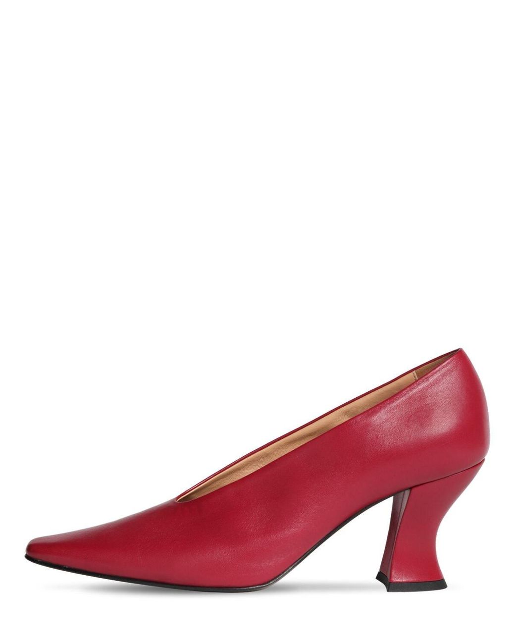 bottega veneta red heels