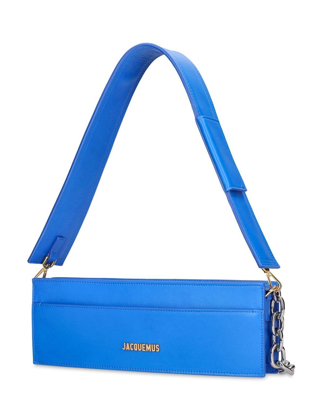 Jacquemus Le Ciuciu Leather Shoulder Bag in Blue | Lyst