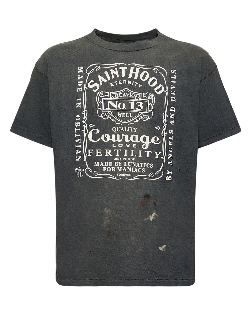 Saint Michael X Neighborhood T-shirt in Black for Men | Lyst Canada