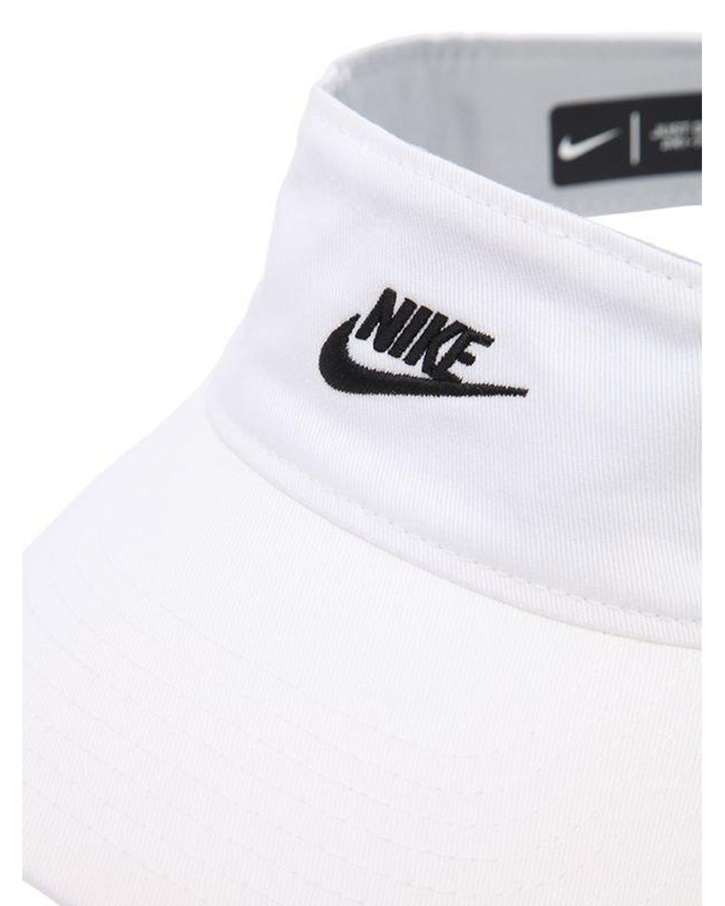 Visière Avec Logo Nike en coloris Blanc | Lyst