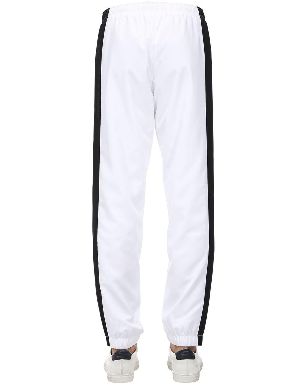 Lacoste Nylon Tracksuit in White for Men | Lyst Canada