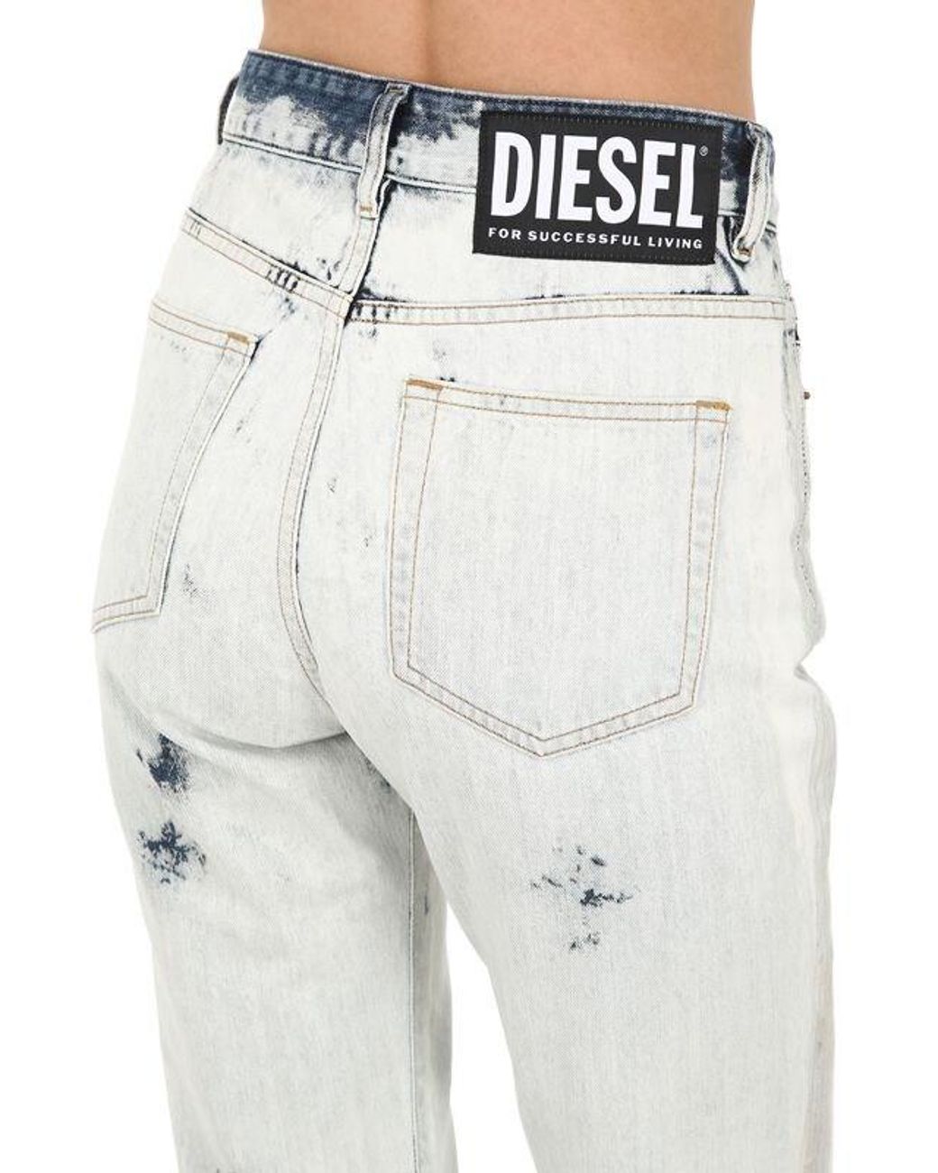 diesel high rise jeans