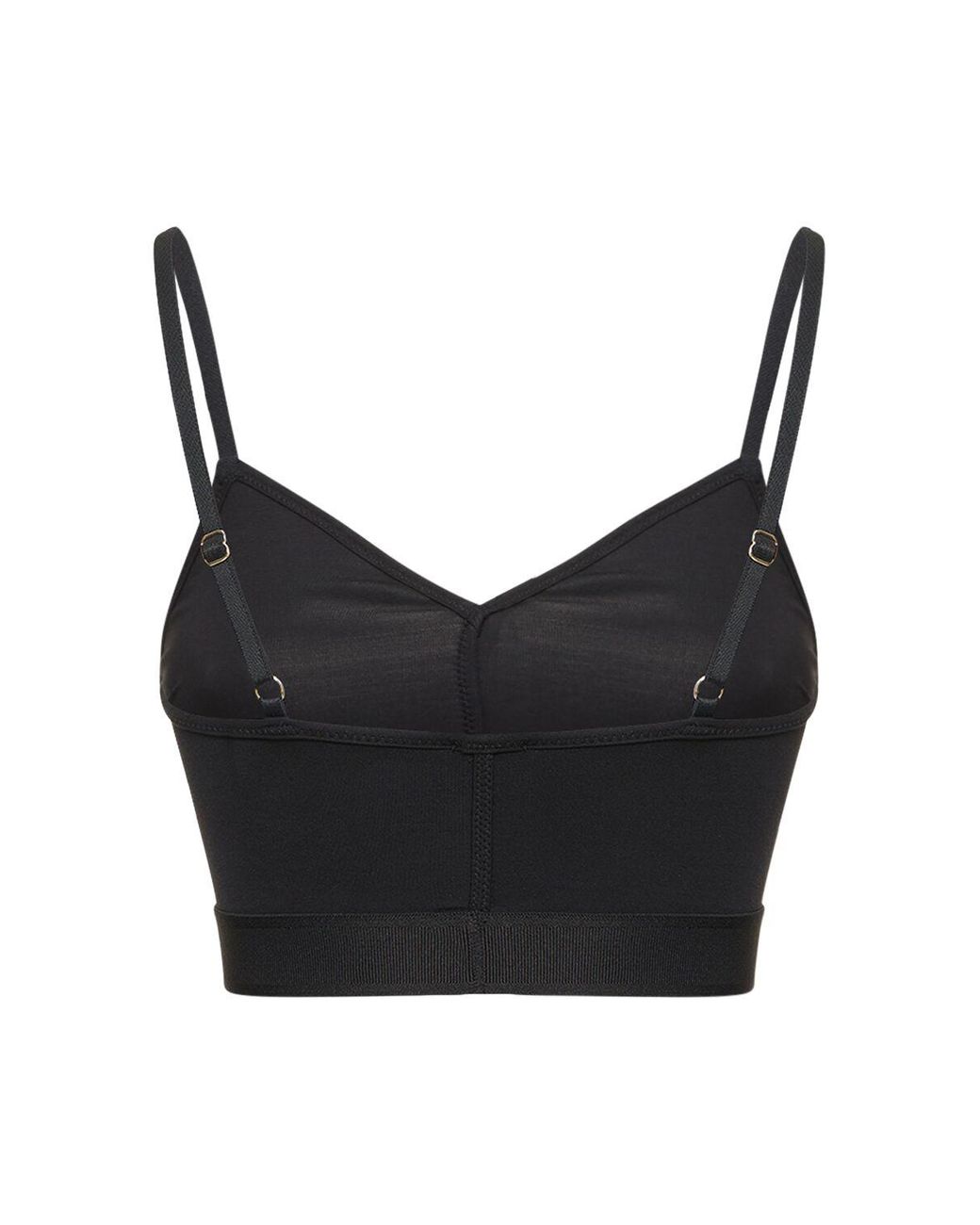 Tom Ford Cropped Tech Jersey Tank Top in Black | Lyst