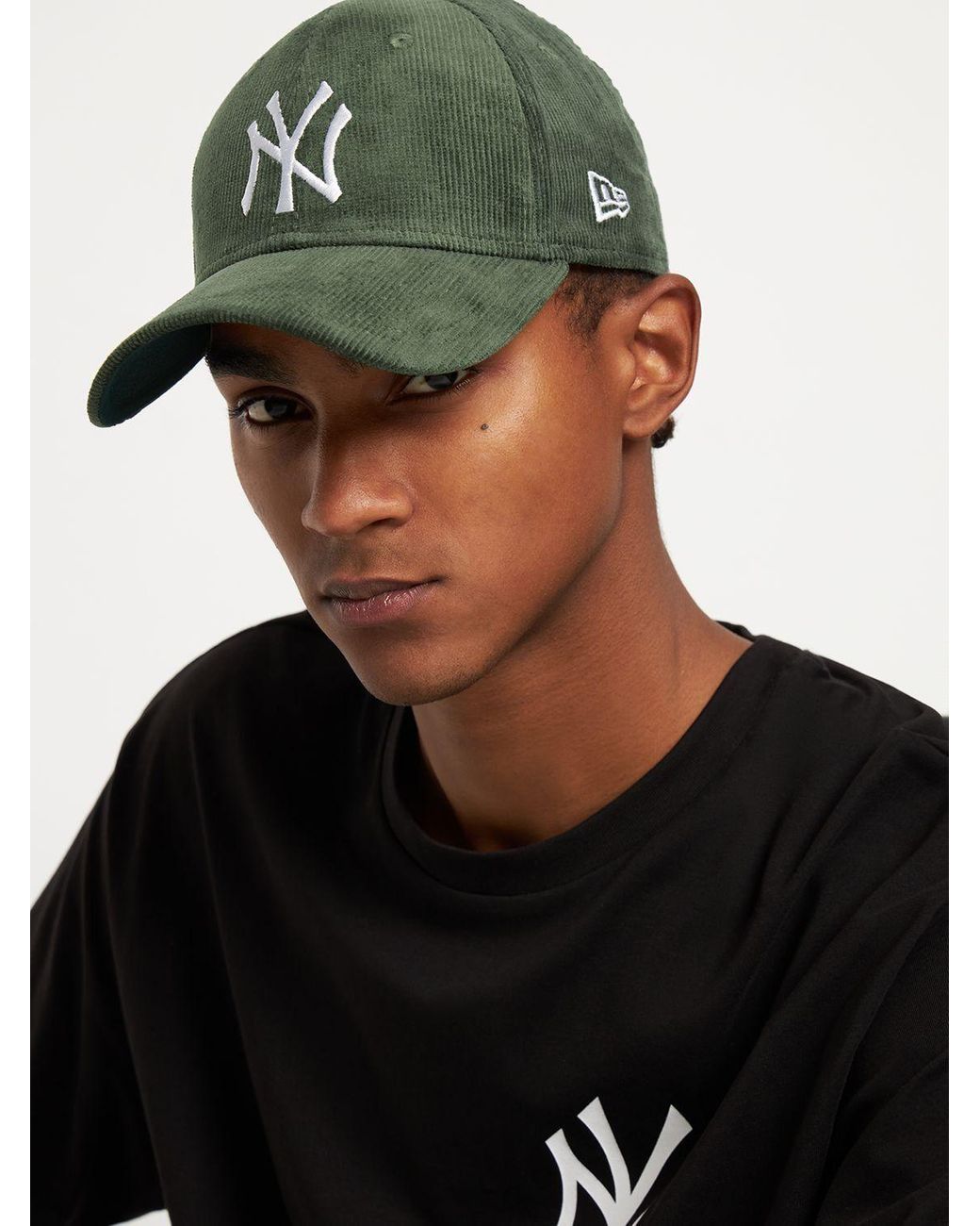 KTZ 39thirty Ny Yankees Corduroy Hat in Green for Men