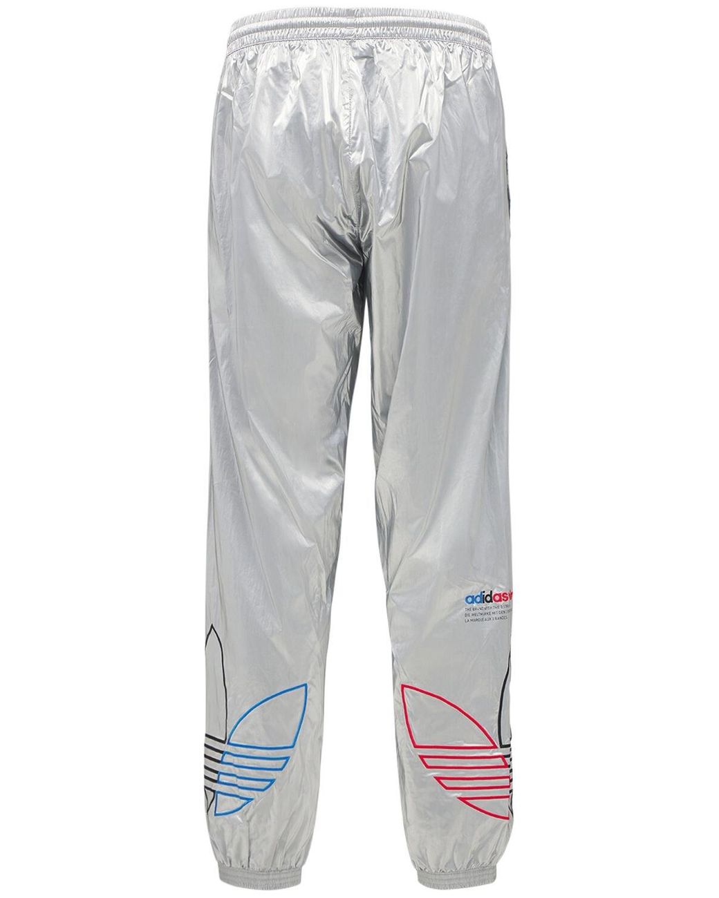adidas Originals Primegreen Tricolor Track Pants in Metallic for Men | Lyst