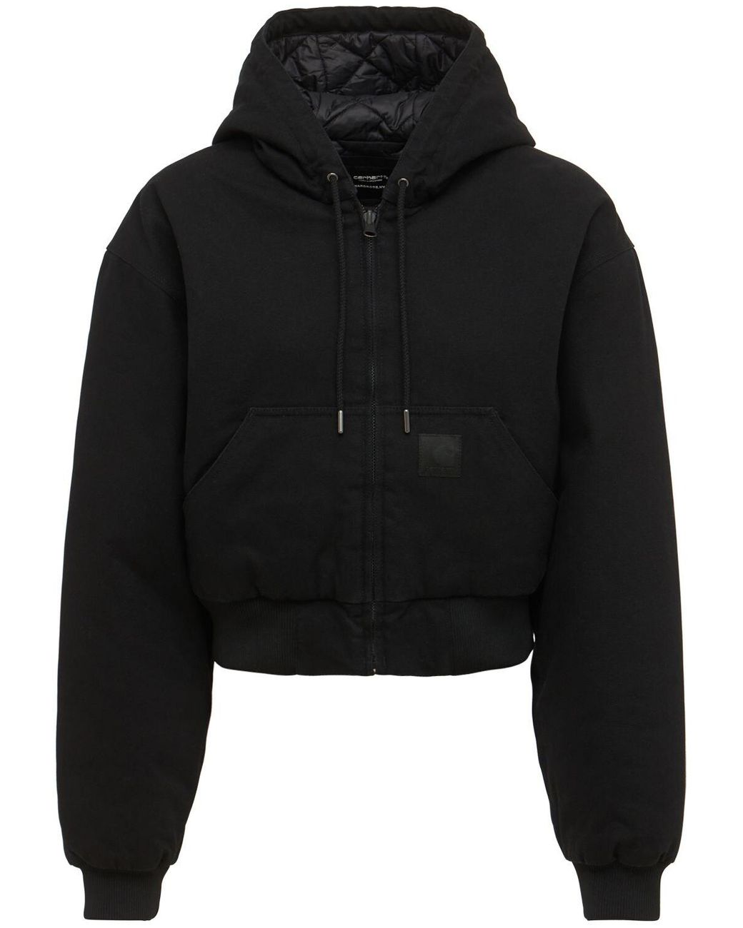 Wardrobe NYC Carhartt Wip Reversible Cropped Jacket in Black Lyst