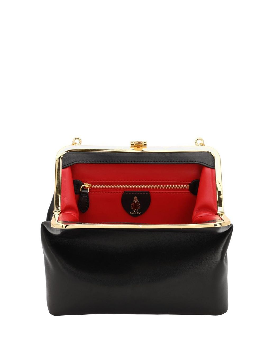 Mark Cross Susanna Leather Shoulder Bag in Black Lyst