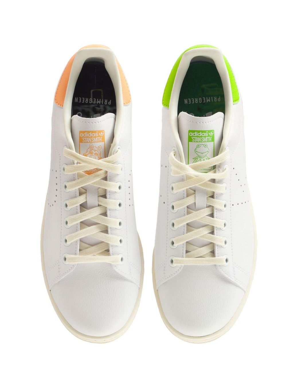 adidas Originals Stan Smith Kermit X Piggy Sneakers in White | Lyst  Australia