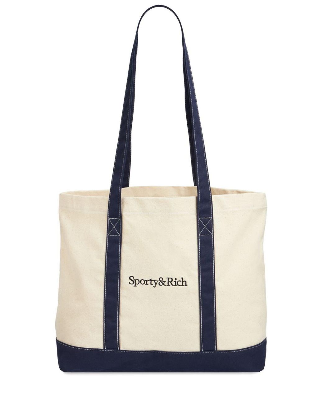 Sporty & Rich Carolyn Tote Bag in Natural Lyst