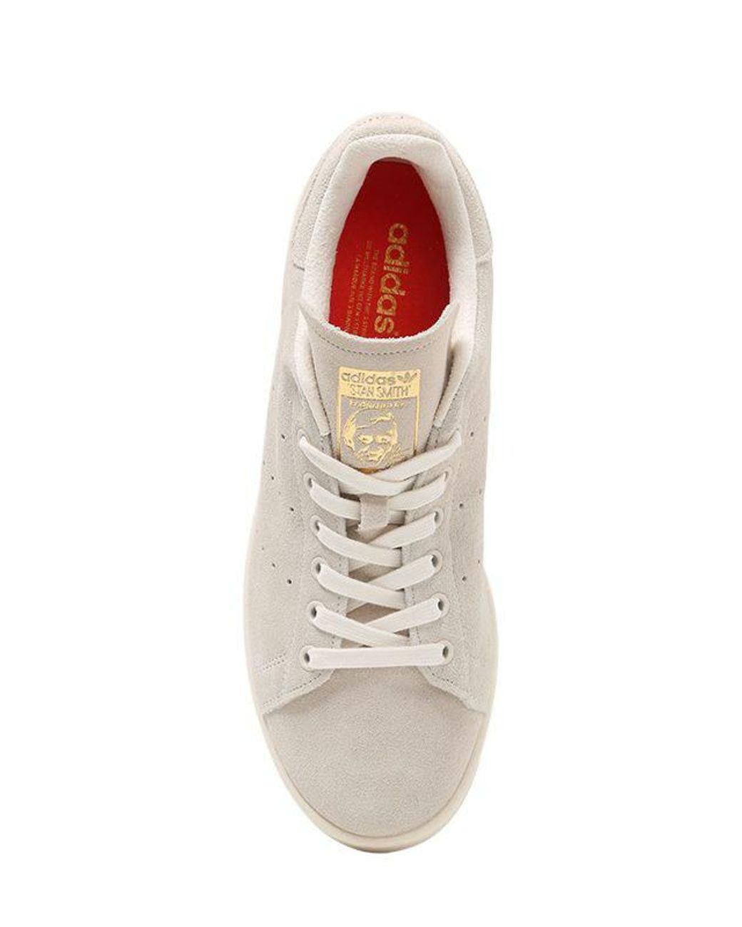 back Cater Barber shop adidas Originals Stan Smith Suede Sneakers in Beige (Natural) for Men | Lyst