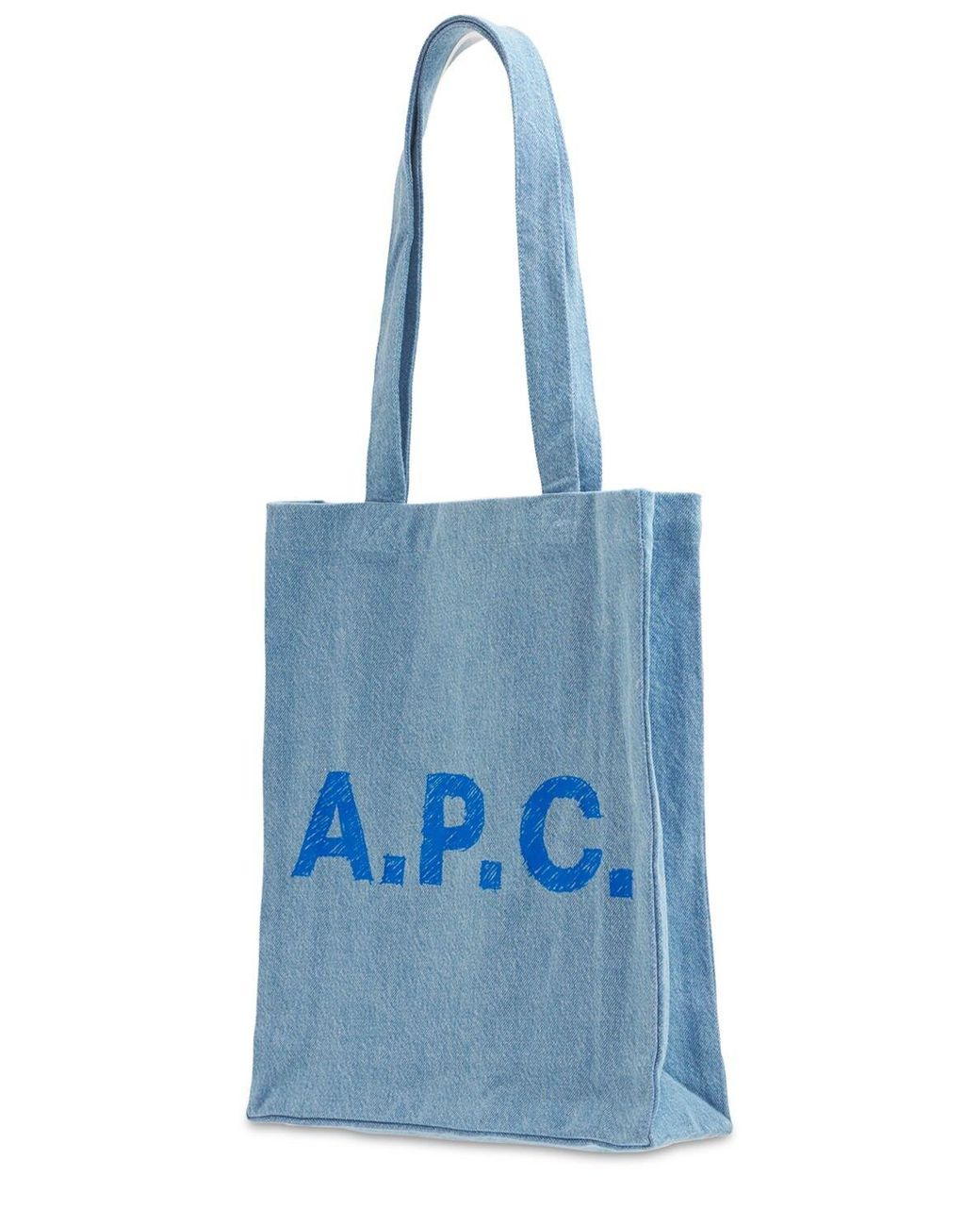 sky blue tote bag