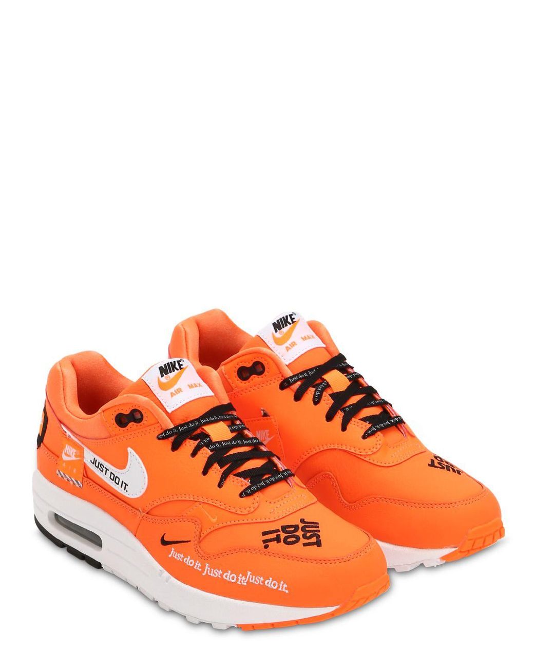 chance rainfall a million Nike Air Max 1 Just Do It Pack Orange for Men | Lyst