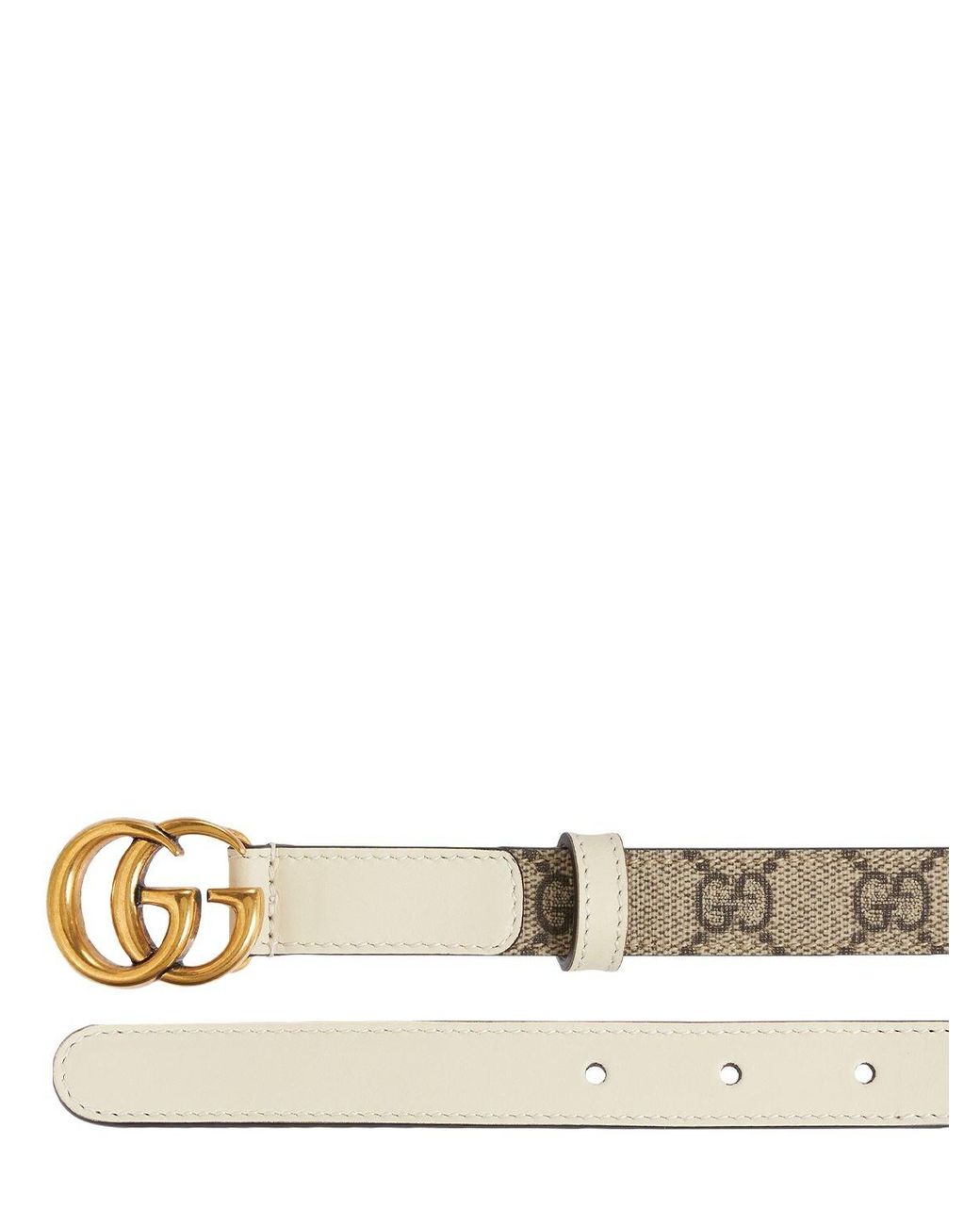 thin black gucci belt