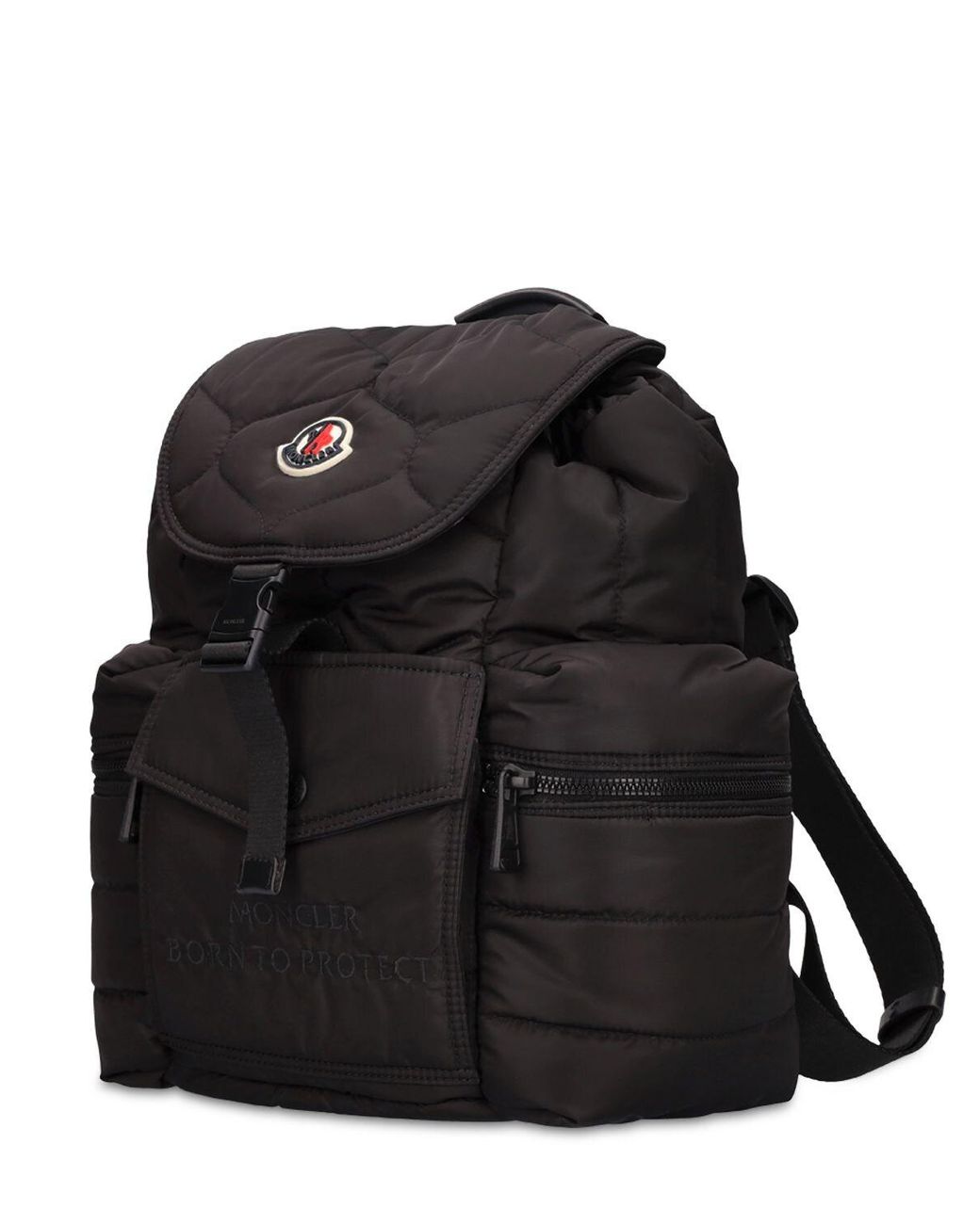 Moncler Astro ナイロンバックパック ブラック | Lyst