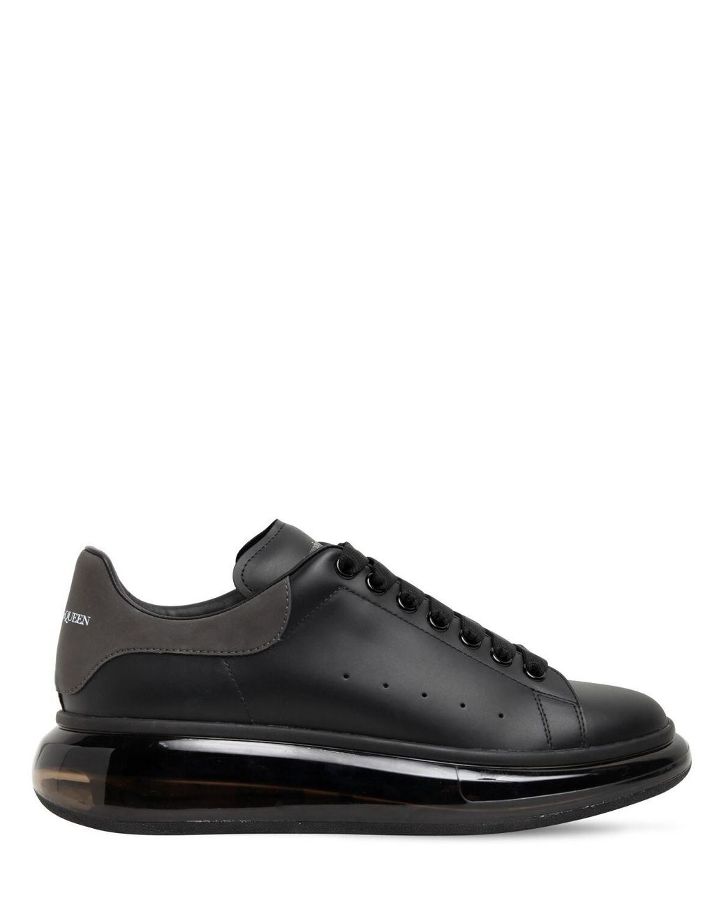 Alexander McQueen 45mm Air Reflect Leather Sneakers in Black for Men - Lyst