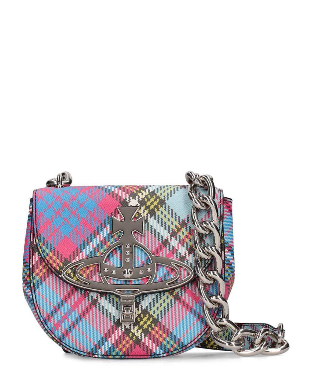 Vivienne Westwood Sofia Faux Leather Shoulder Bag in White Lyst