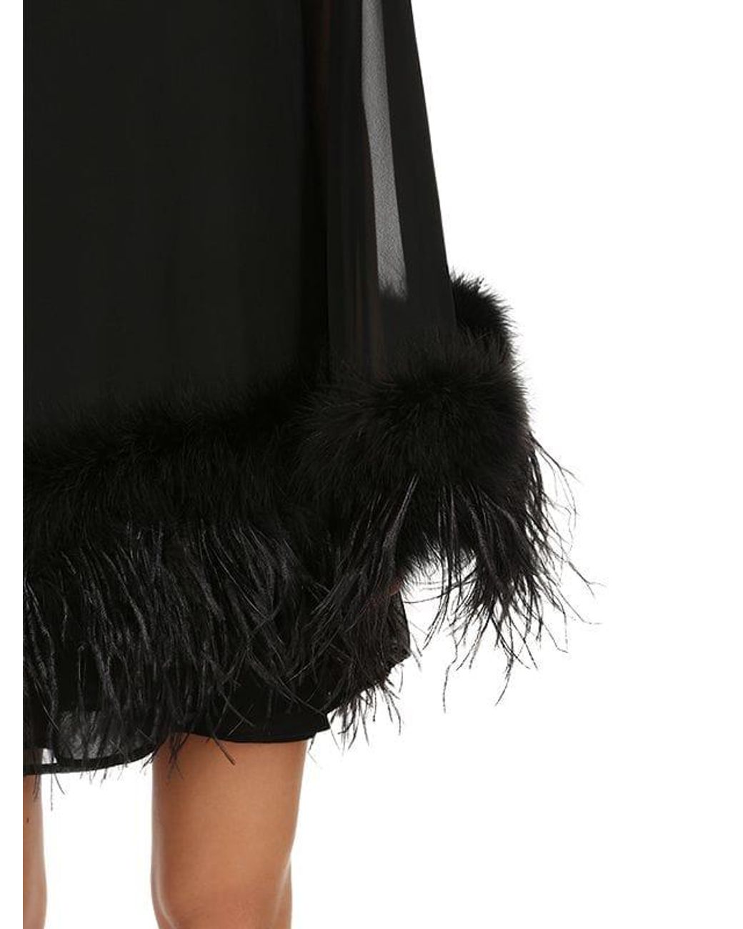 studded georgette caftan