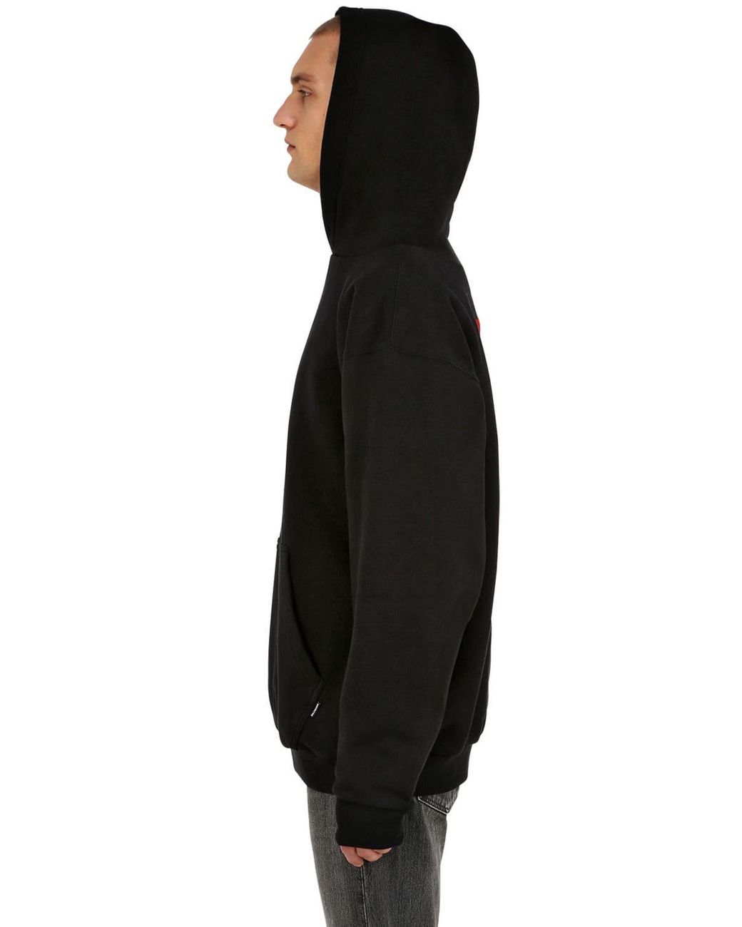 Balenciaga I Love Techno Embroidered Sweatshirt in Black for Men - Lyst