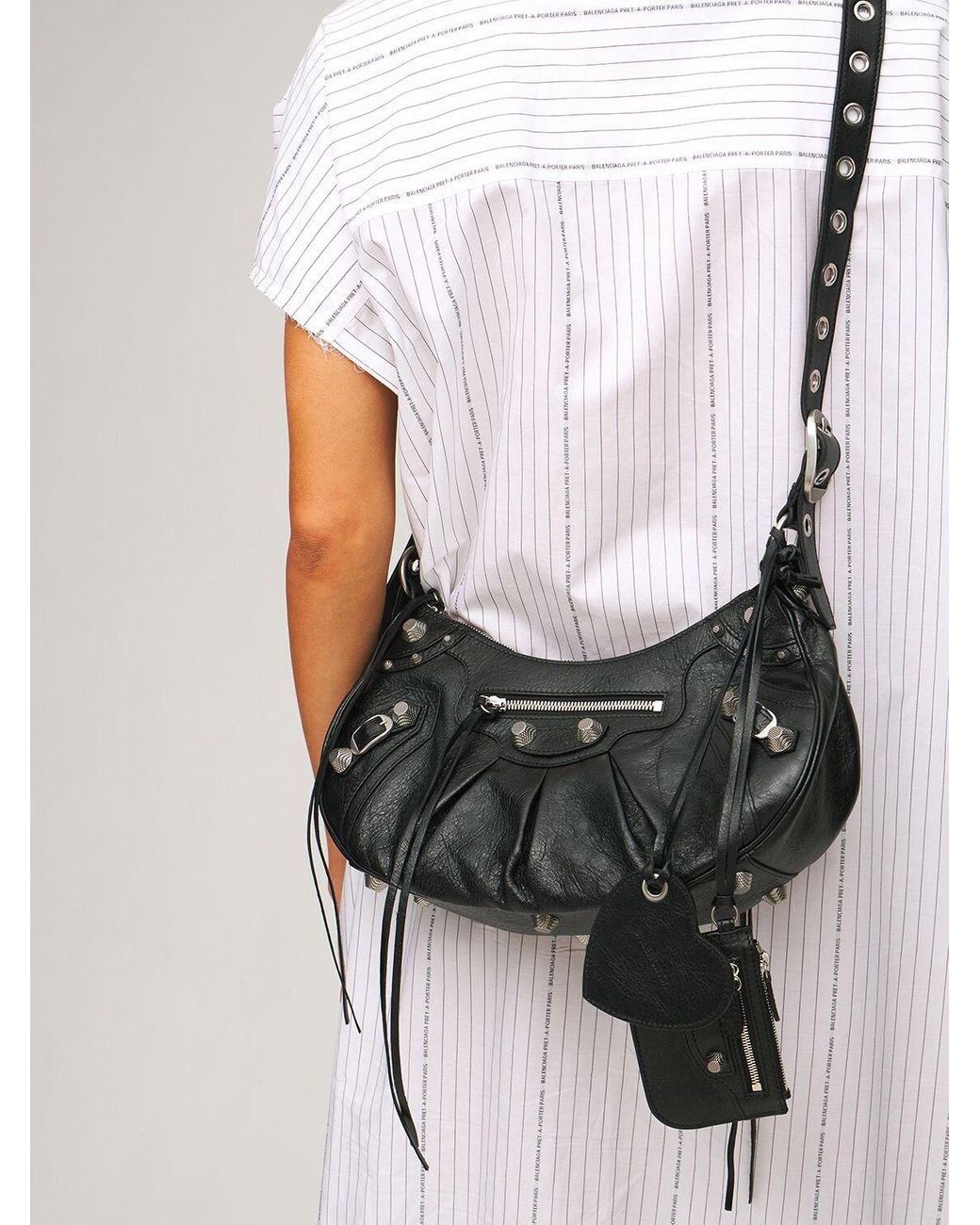 Balenciaga Small Le Cagole Shouder Bag in Black | Lyst Australia