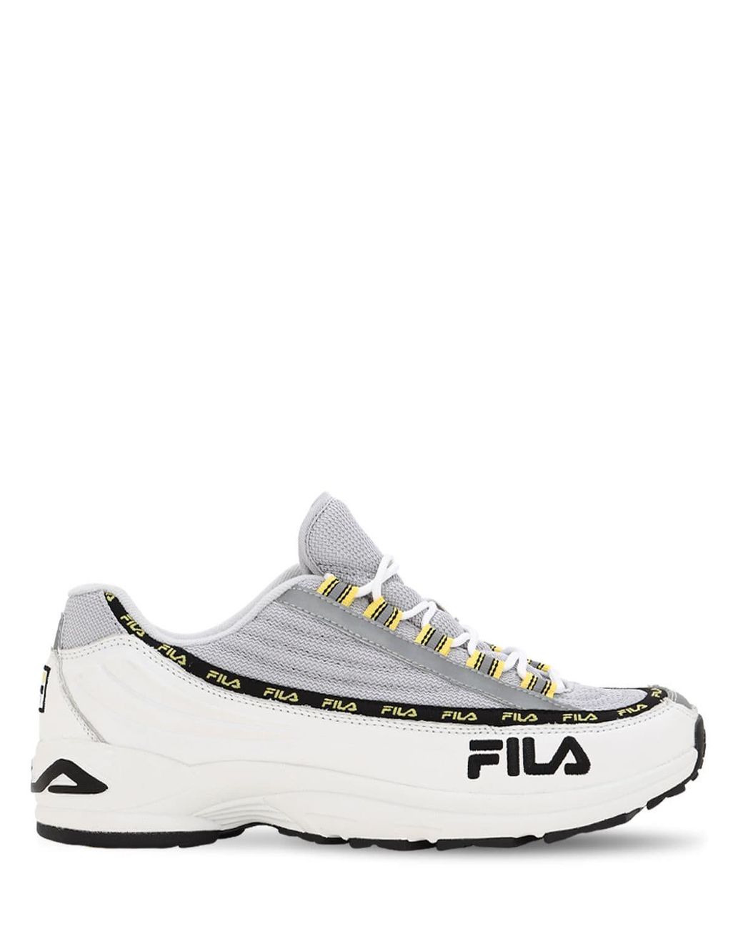 grey fila shoes