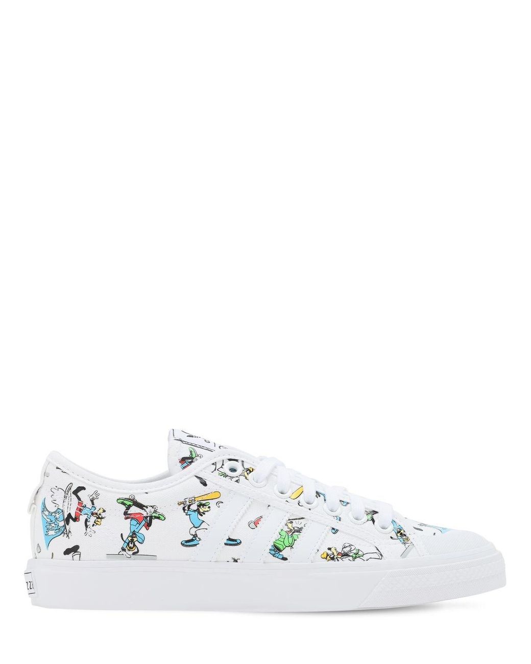 adidas nizza disney sport goofy white