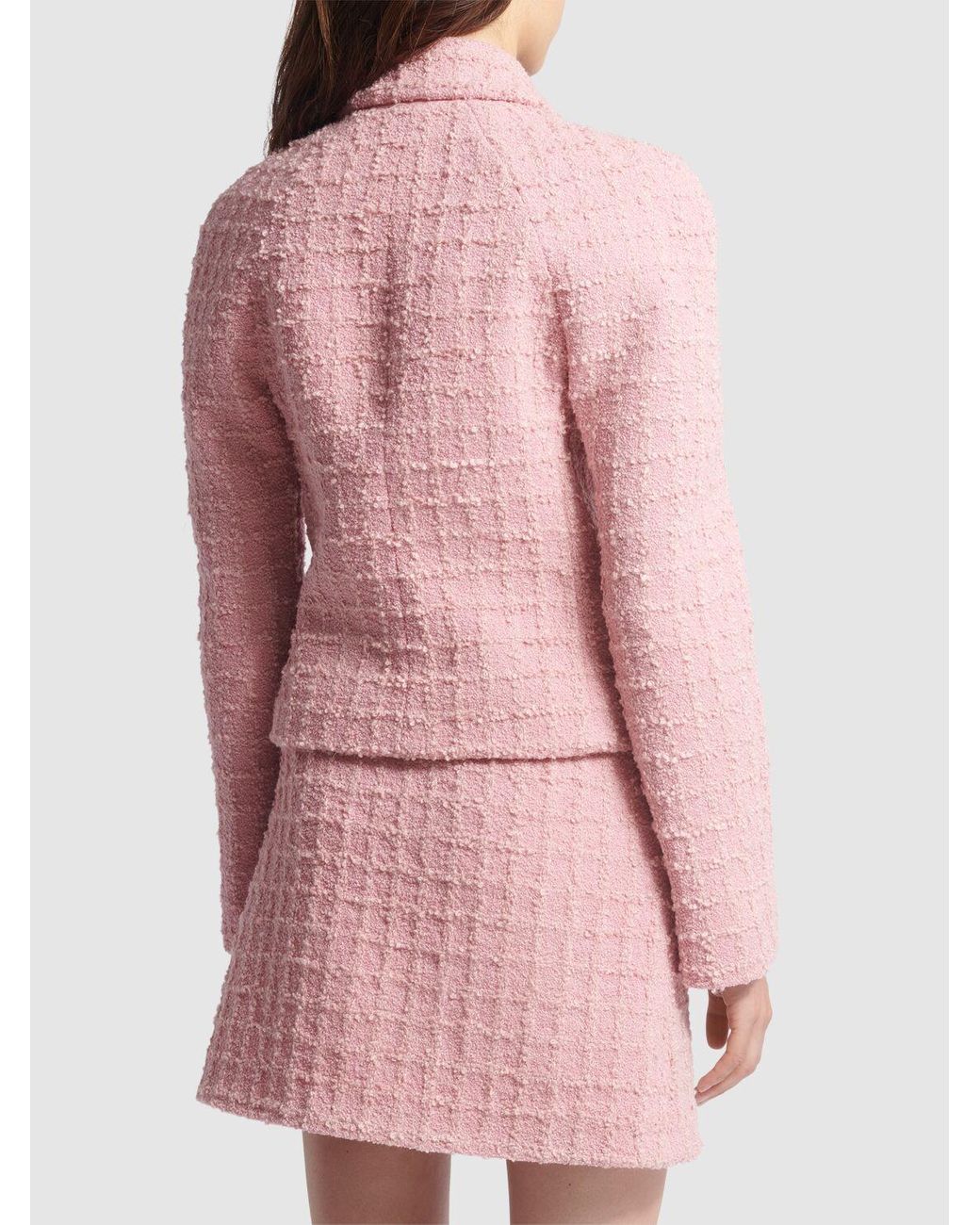 Light pink 2025 tweed jacket