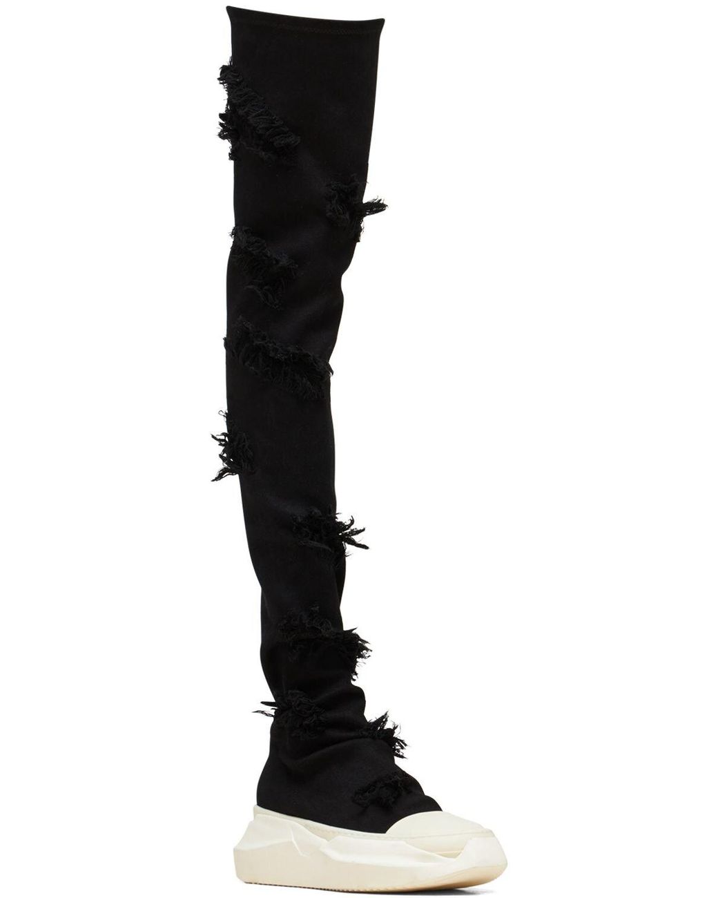 Rick Owens DRKSHDW Abstract Stockings デニムブーツ 65mm ブラック