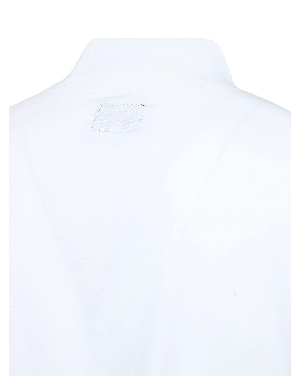 Needles Oversize Logo Embroidery T-shirt in White for Men | Lyst