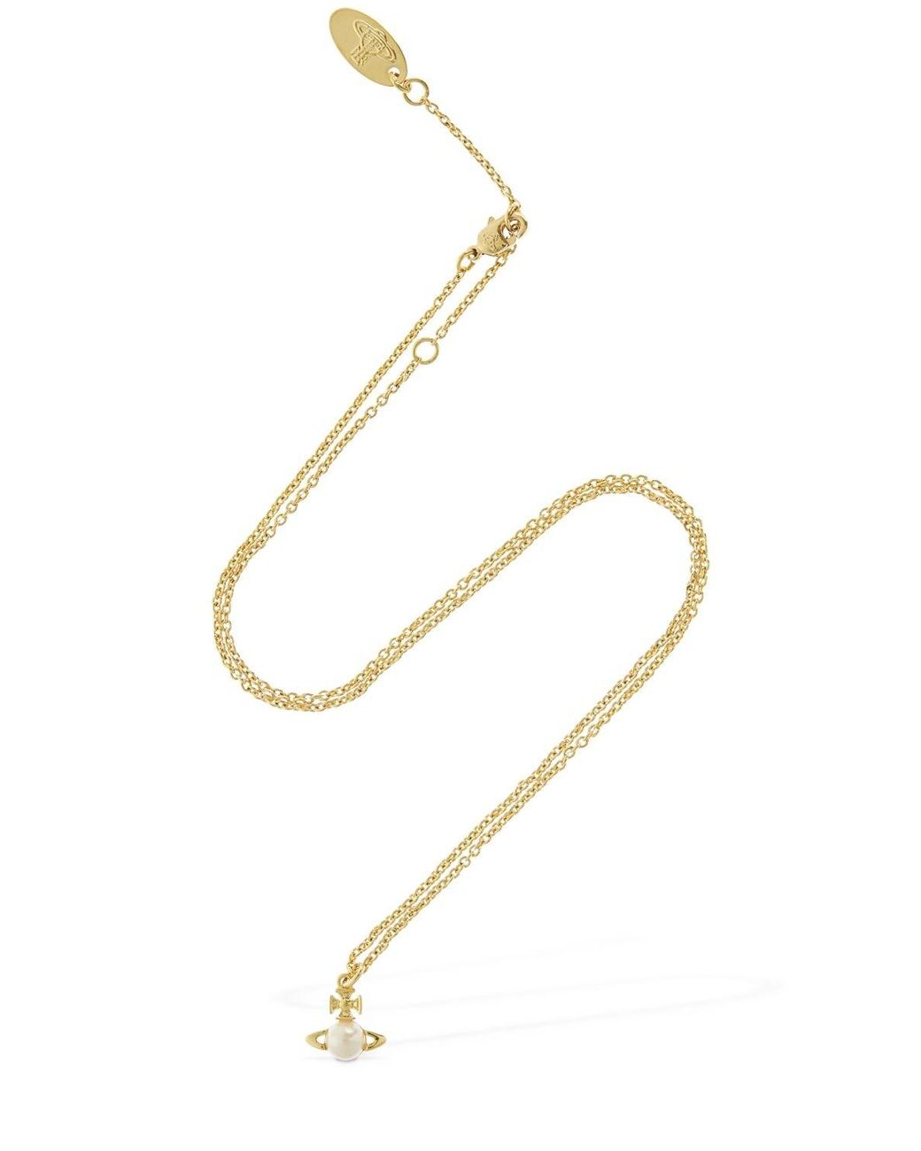 Vivienne Westwood Balbina Imitation Pearl Pendant Necklace