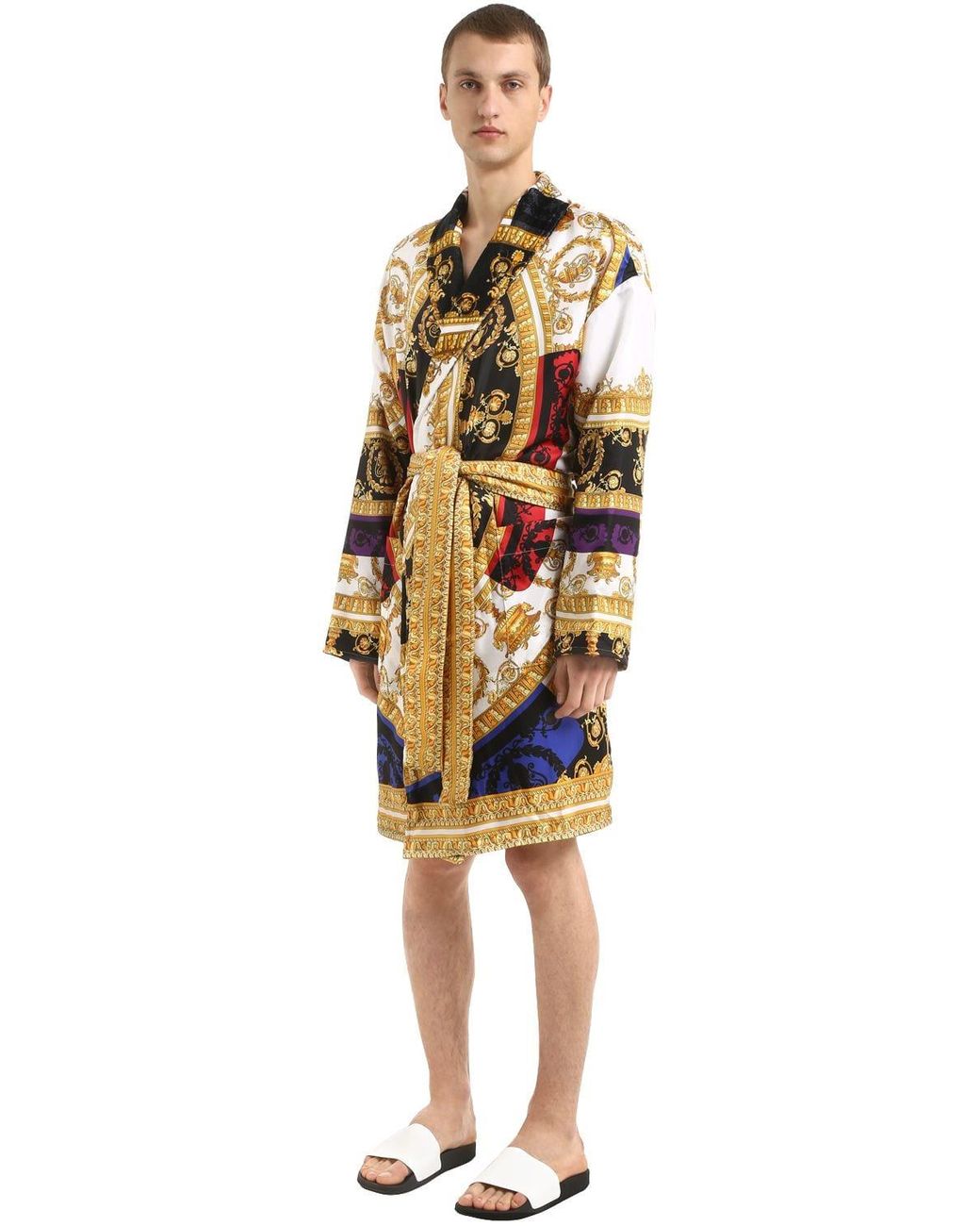 versace robe men cheap