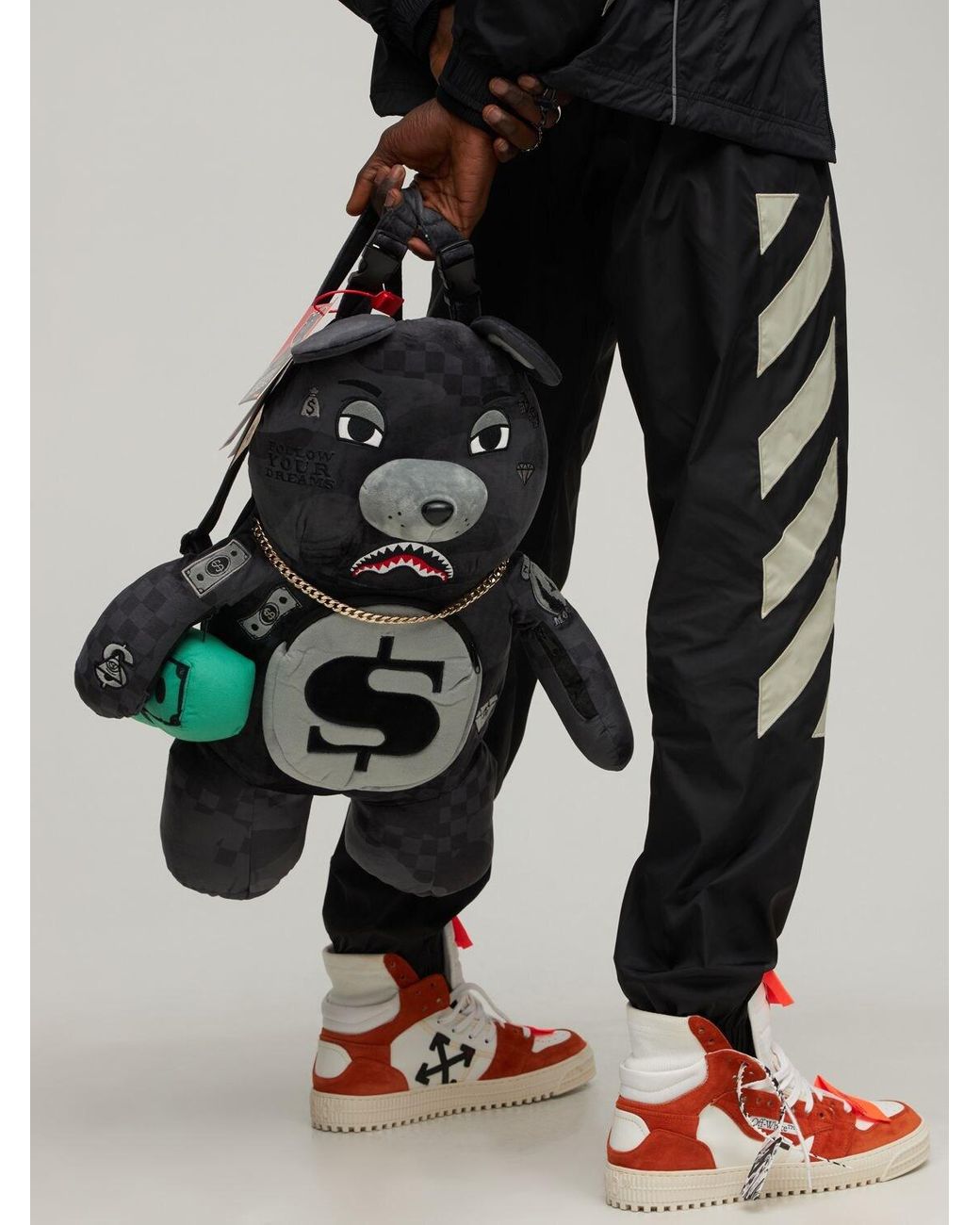 Sprayground 3am Teddy Bear Backpack for Men