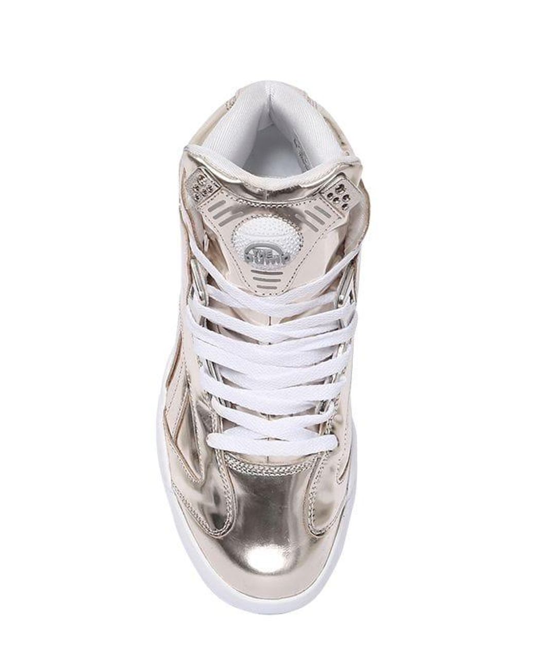 Reebok Shaq Attaq Metallic Sneakers for Men Lyst