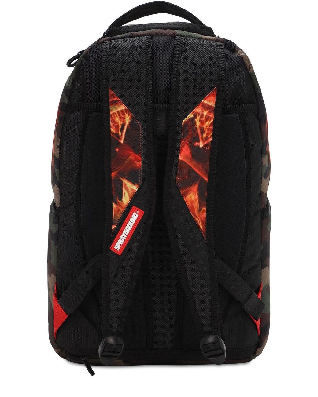 Sprayground Fire Shark Backpack for Men 