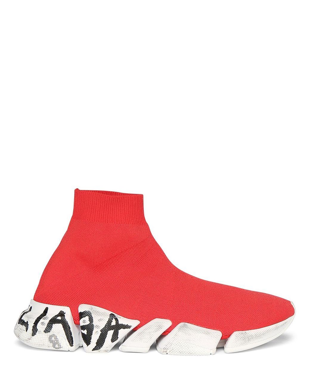 Sneakers speed 2.0 lt Balenciaga de hombre de color Rojo | Lyst