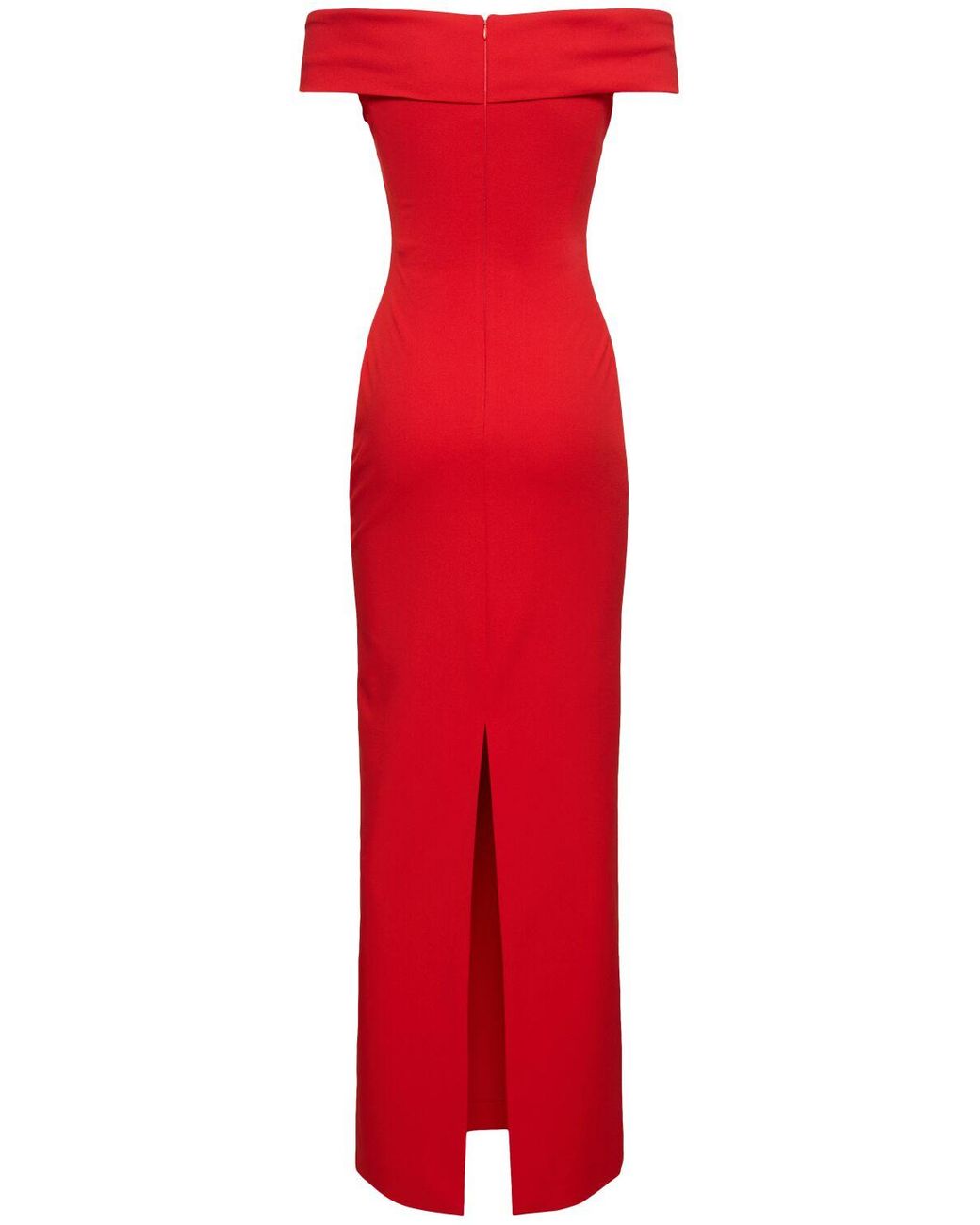 solace-london-Red-Inex-Crepe-