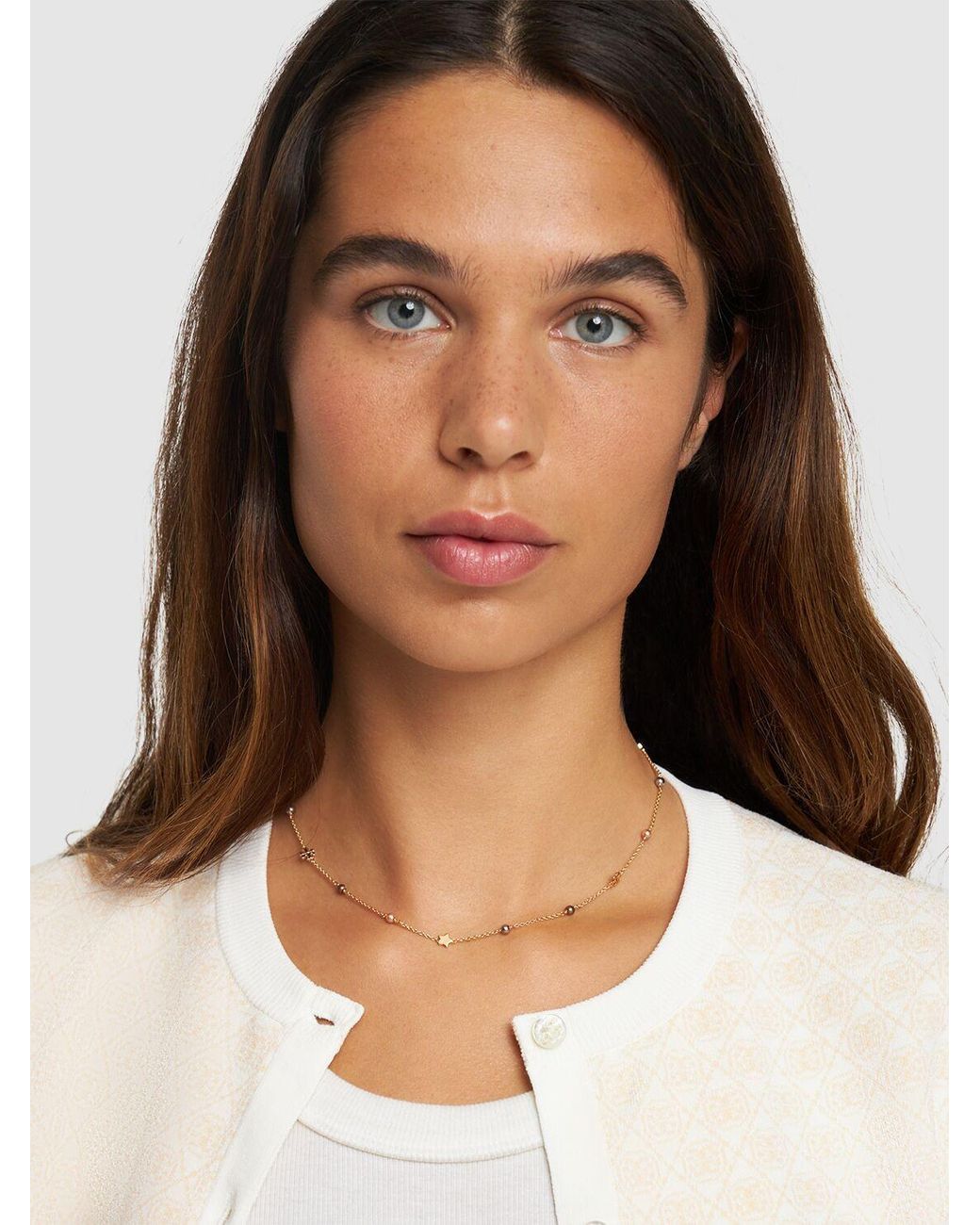 Tory burch kira pearl necklace deals