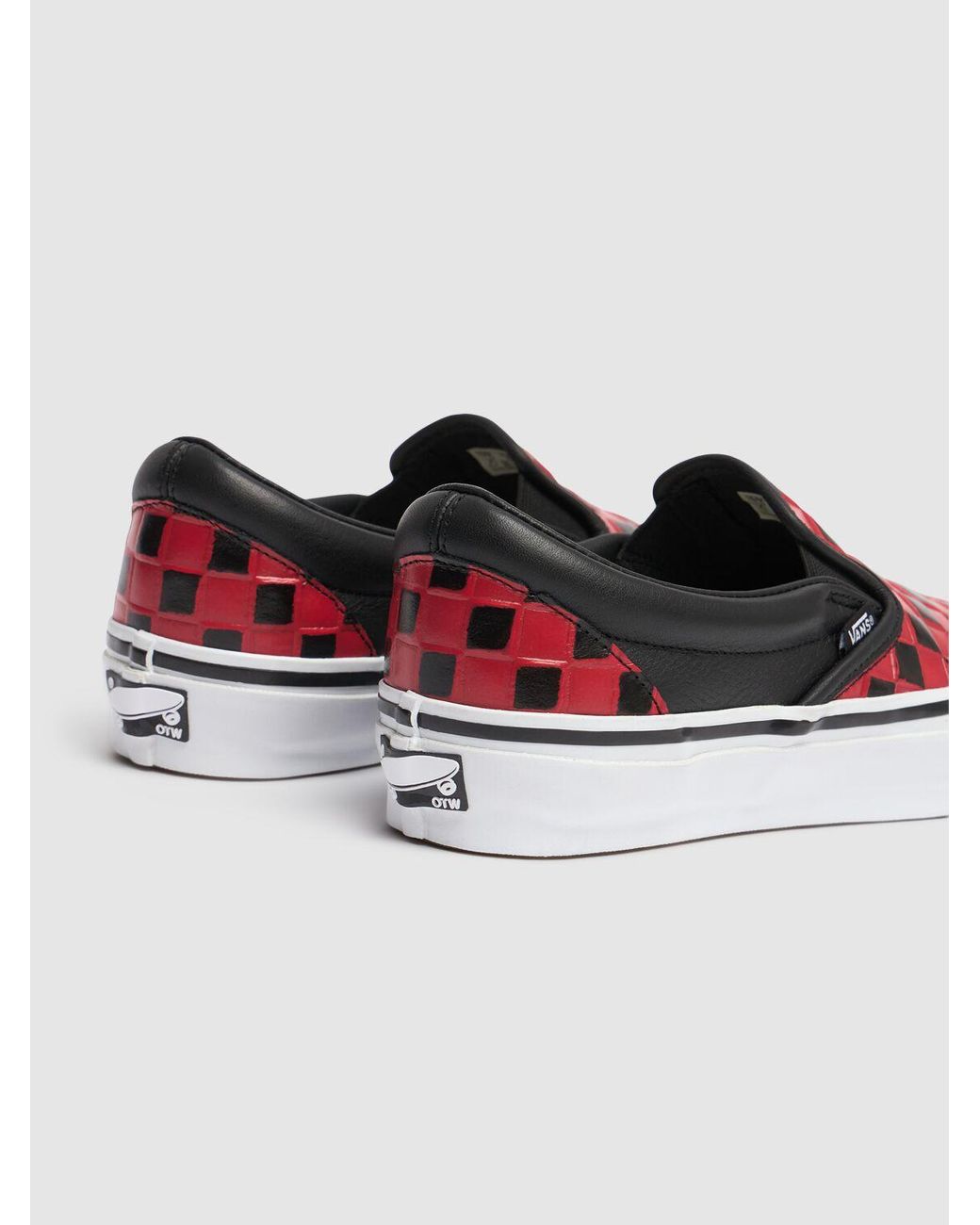 スニーカー Vans OTW Classic Slip-On 98 Vibram Sneaker Vans OTW Classic Slip-On 98 Vibram Sterling Ruby Claw Print