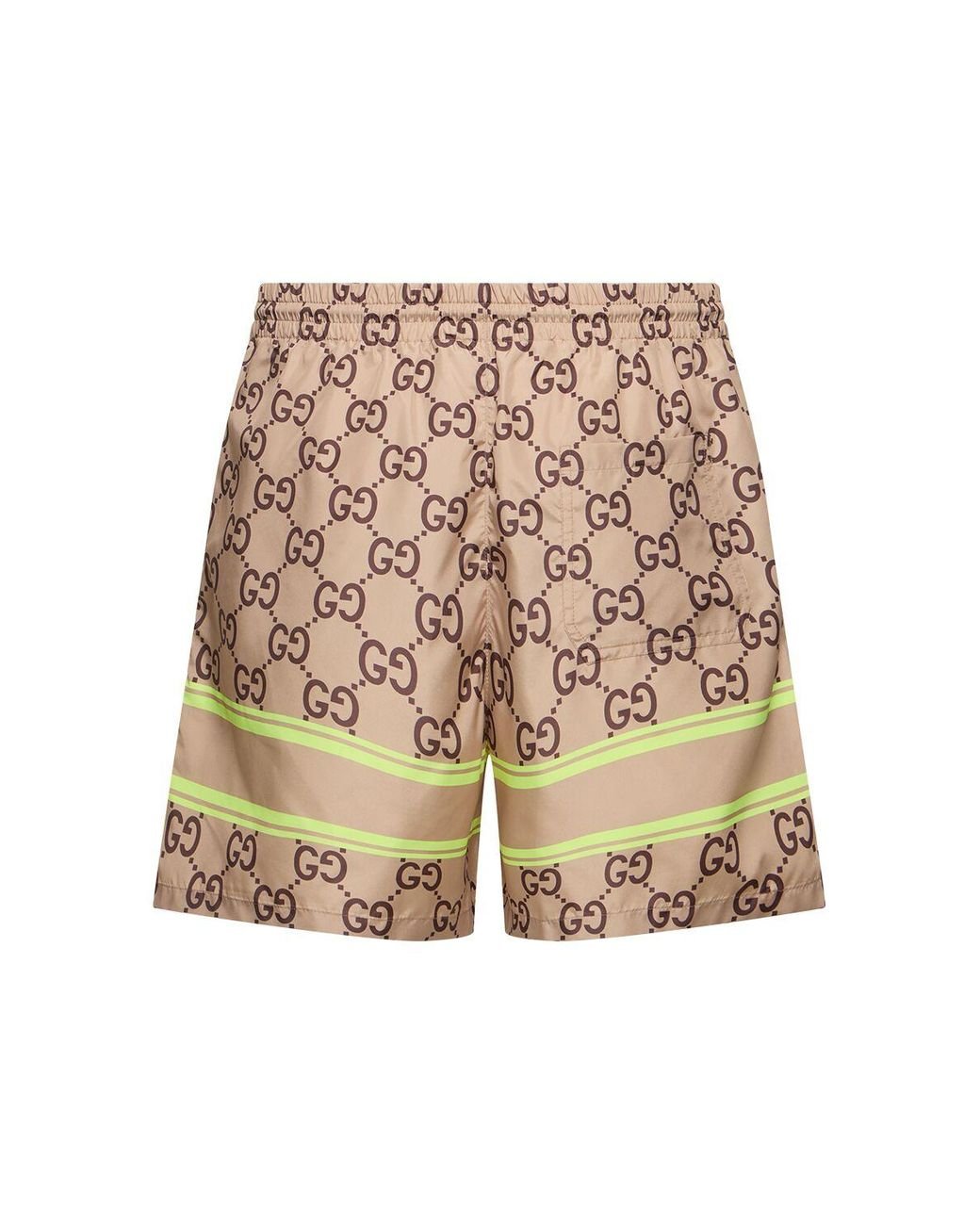 Gucci Gg Nylon Swim Shorts in White for Men Lyst UK