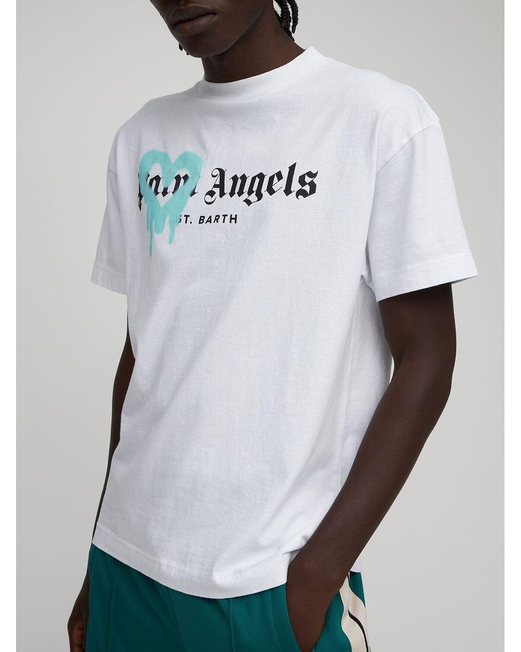 PALM ANGELS - ST. Barth Sprayed T-Shirt